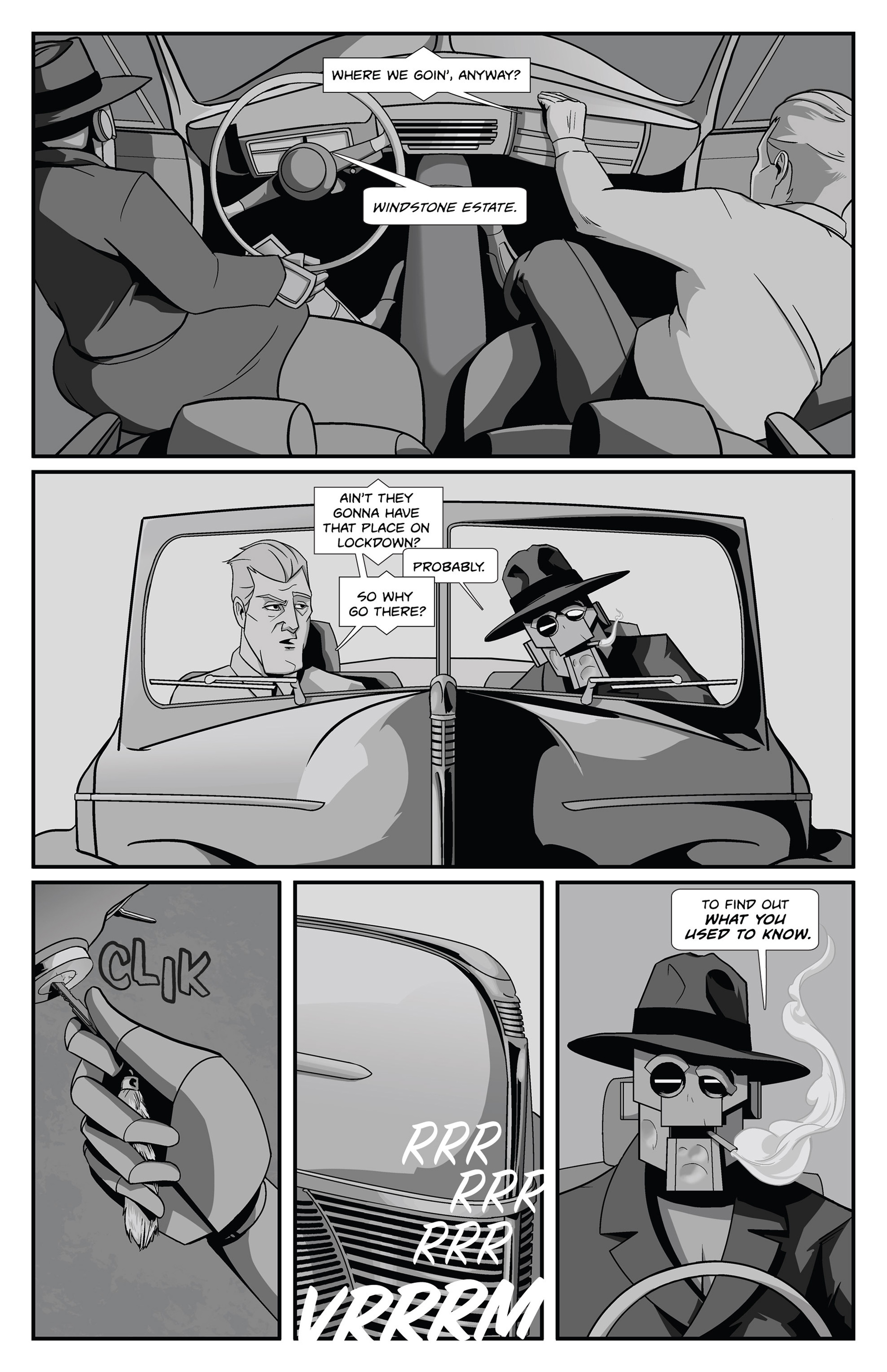 Read online Copernicus Jones: Robot Detective comic -  Issue #3 - 16