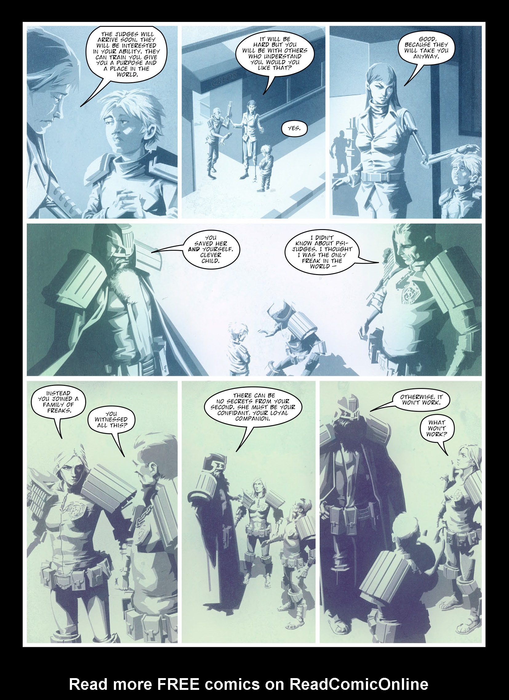 Read online Judge Dredd Megazine (Vol. 5) comic -  Issue #446 - 50