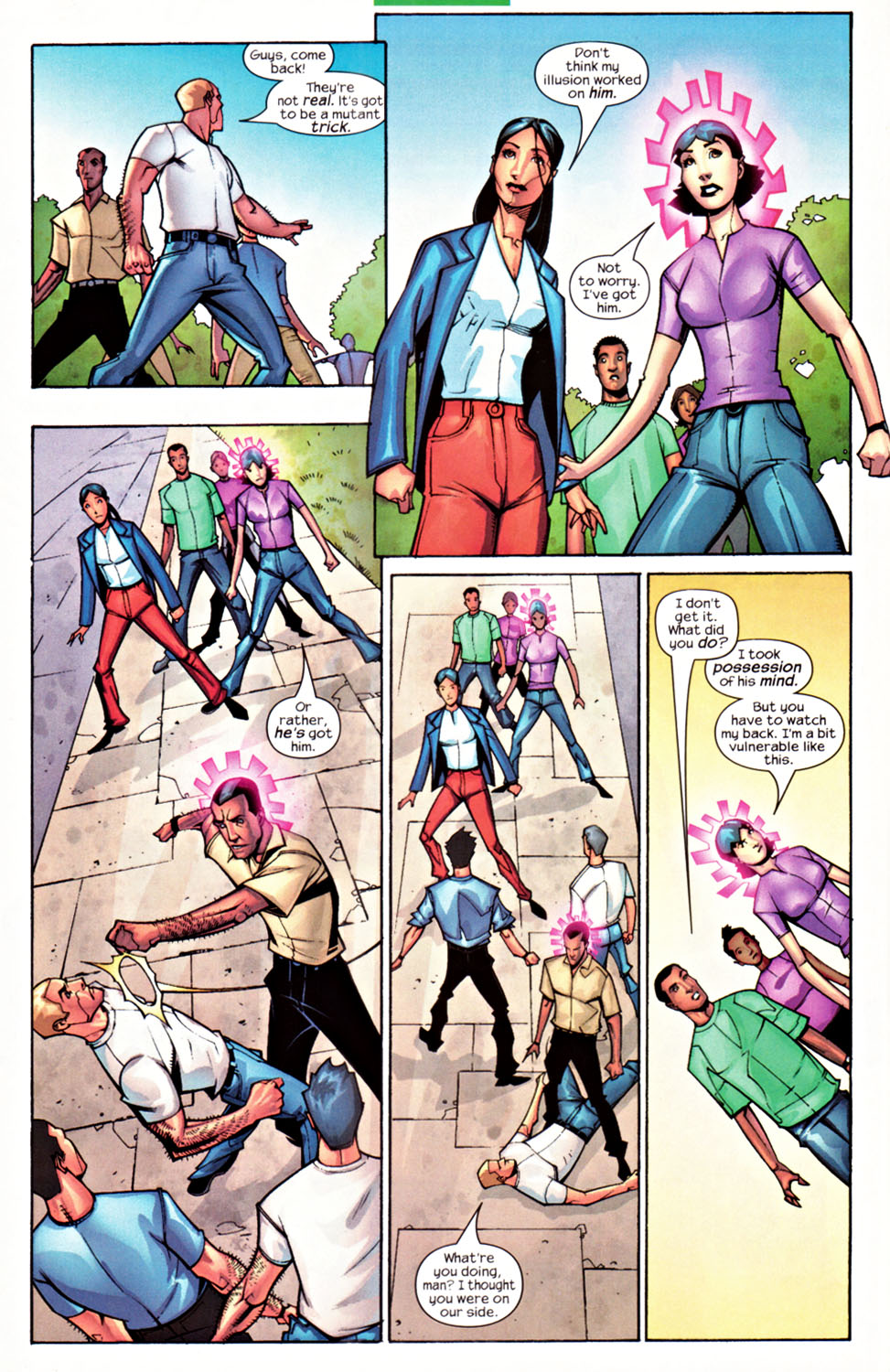 Read online New Mutants (2003) comic -  Issue #4 - 21