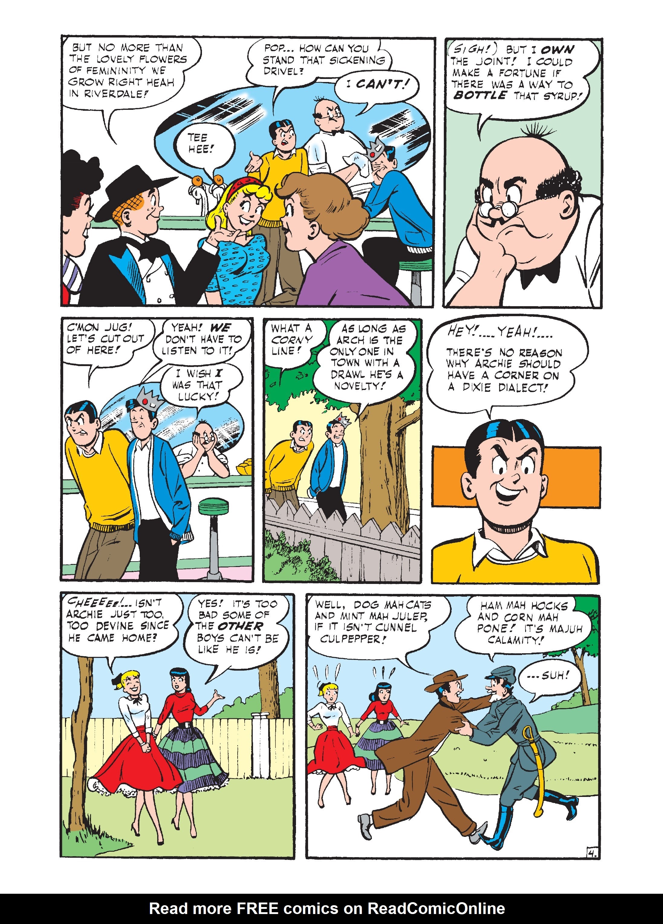 Read online Archie's Double Digest Magazine comic -  Issue #255 - 156