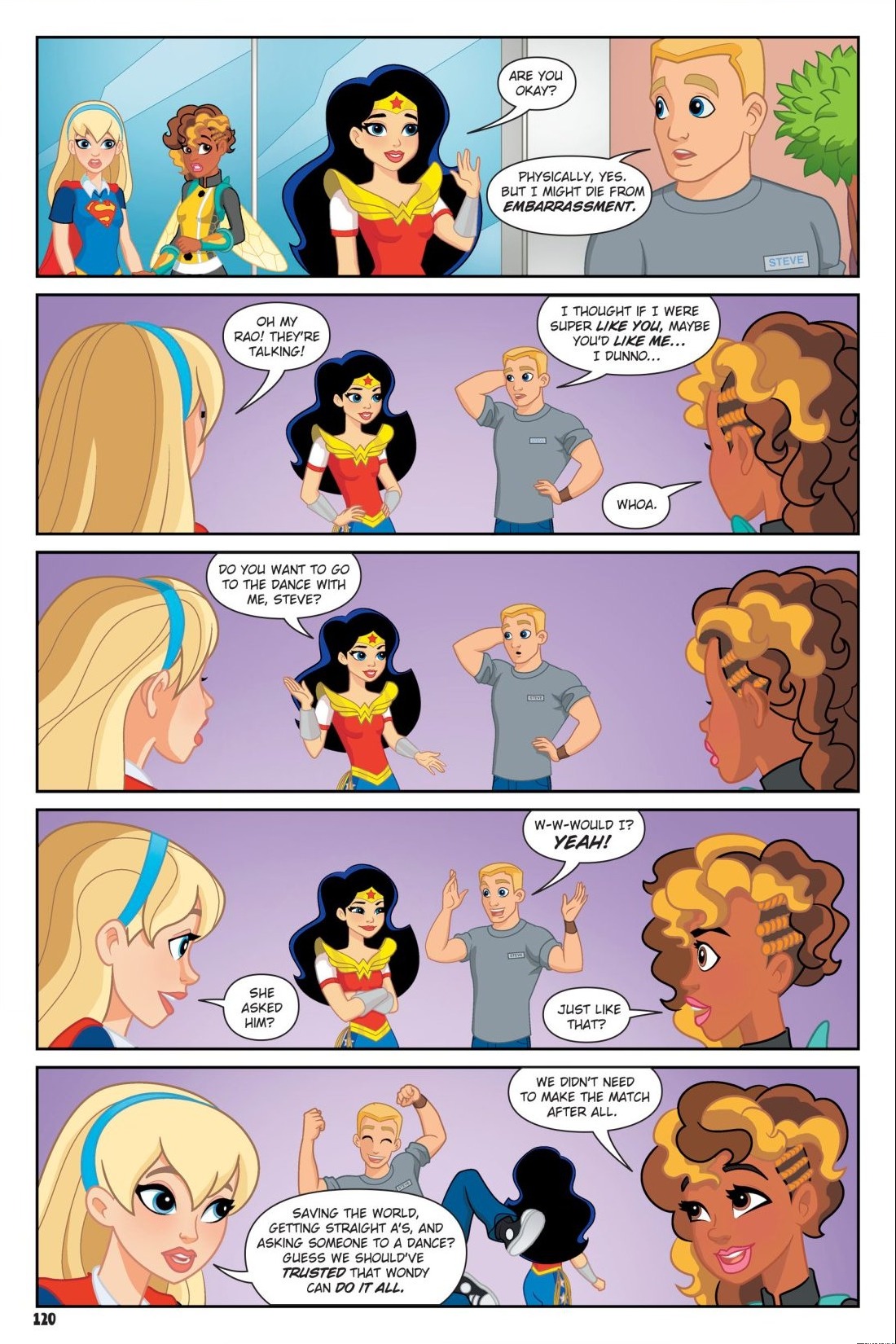 Read online DC Super Hero Girls: Date With Disaster comic -  Issue # TPB - 119