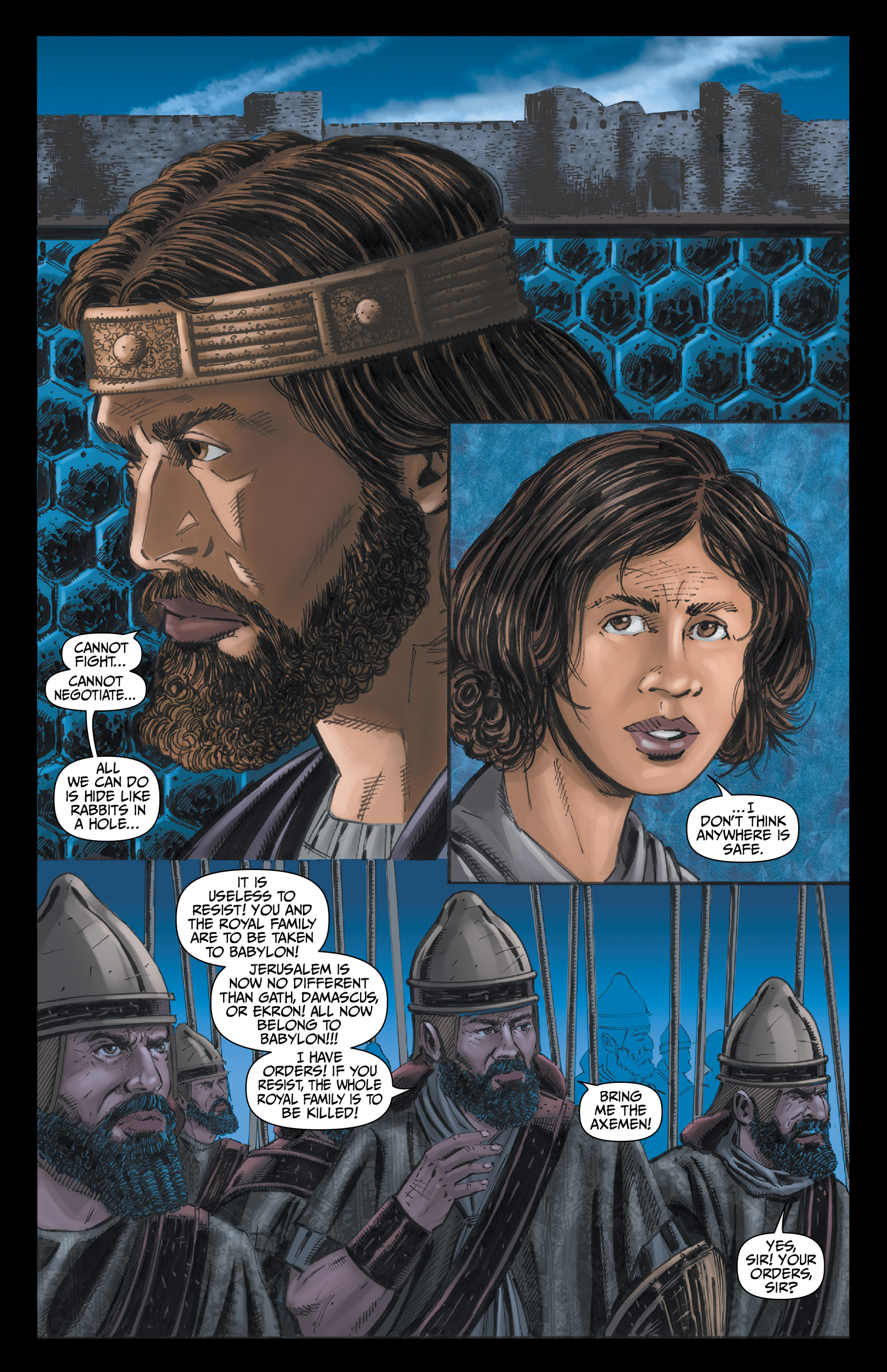 Read online The Kingstone Bible comic -  Issue #7 - 10