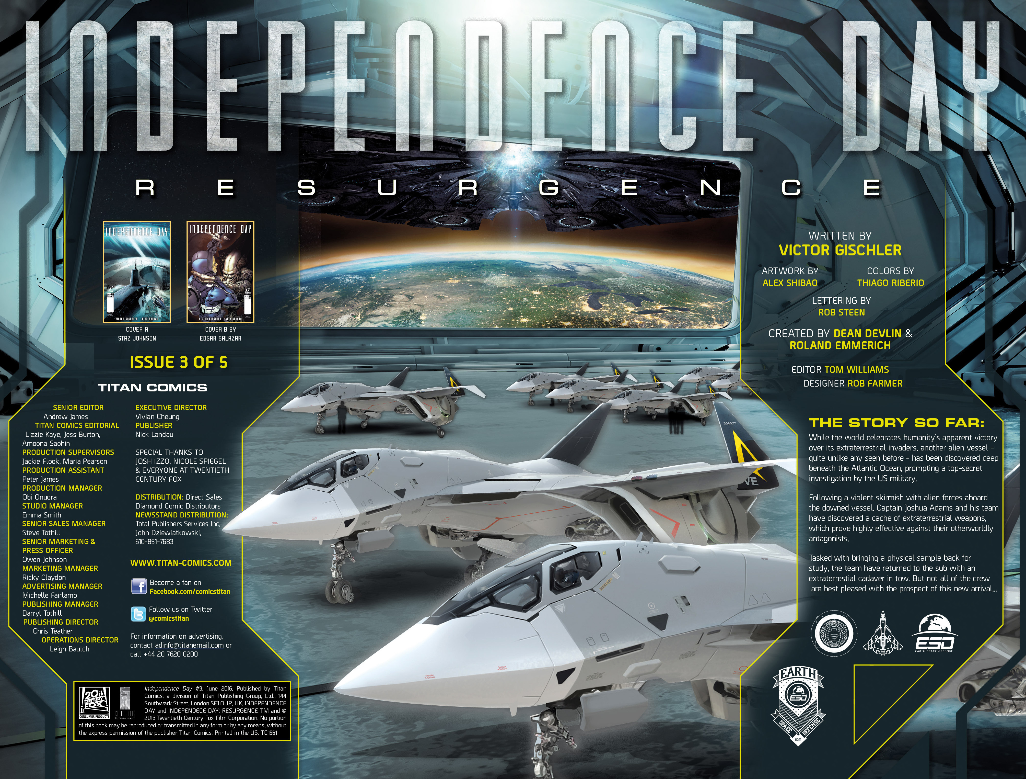 Read online Independence Day comic -  Issue #3 - 2