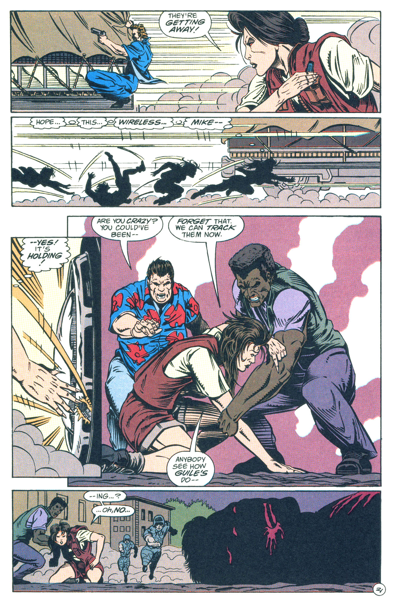 Read online Street Fighter: The Battle For Shadaloo comic -  Issue # Full - 22