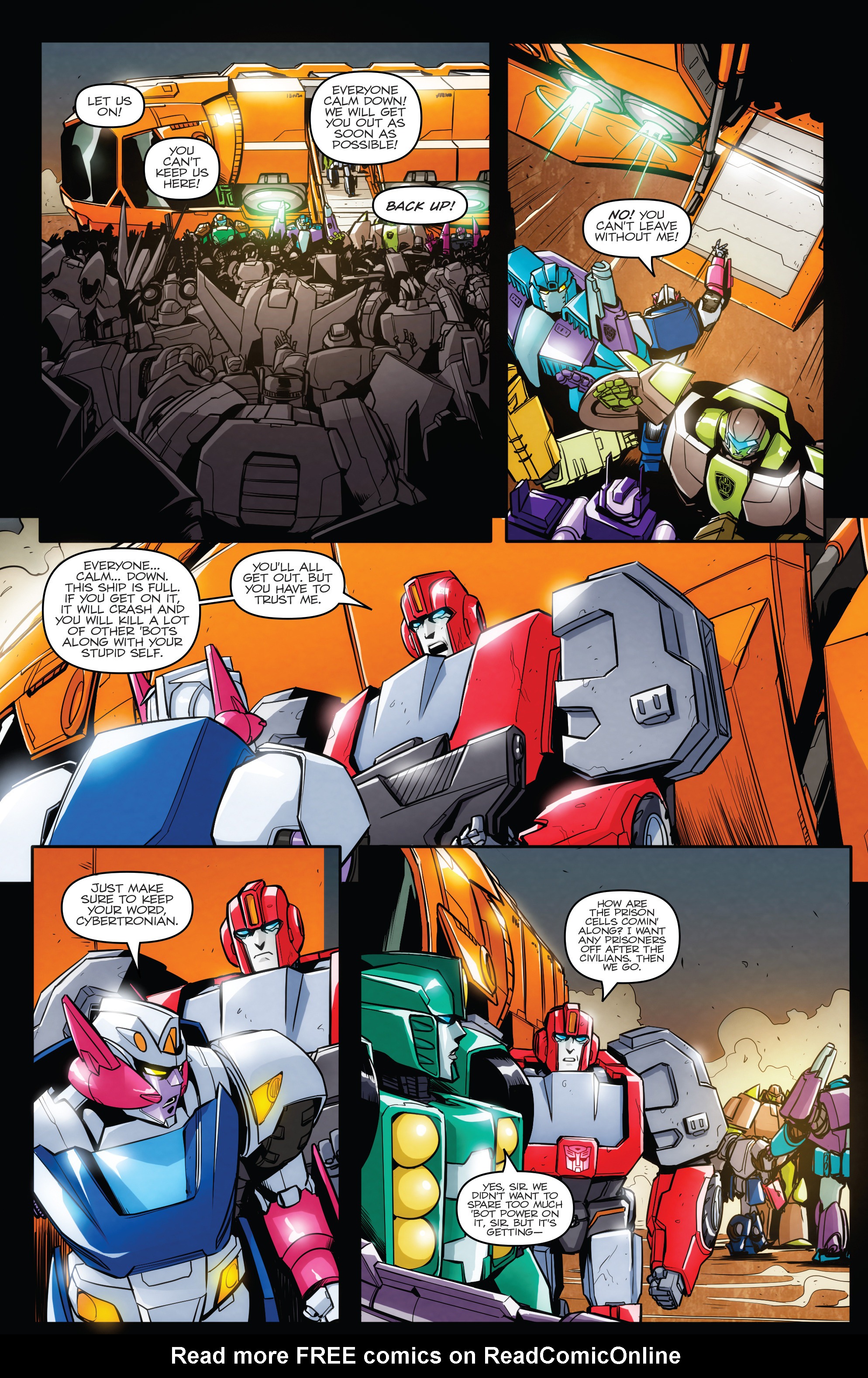 Read online Transformers: Till All Are One comic -  Issue #6 - 16