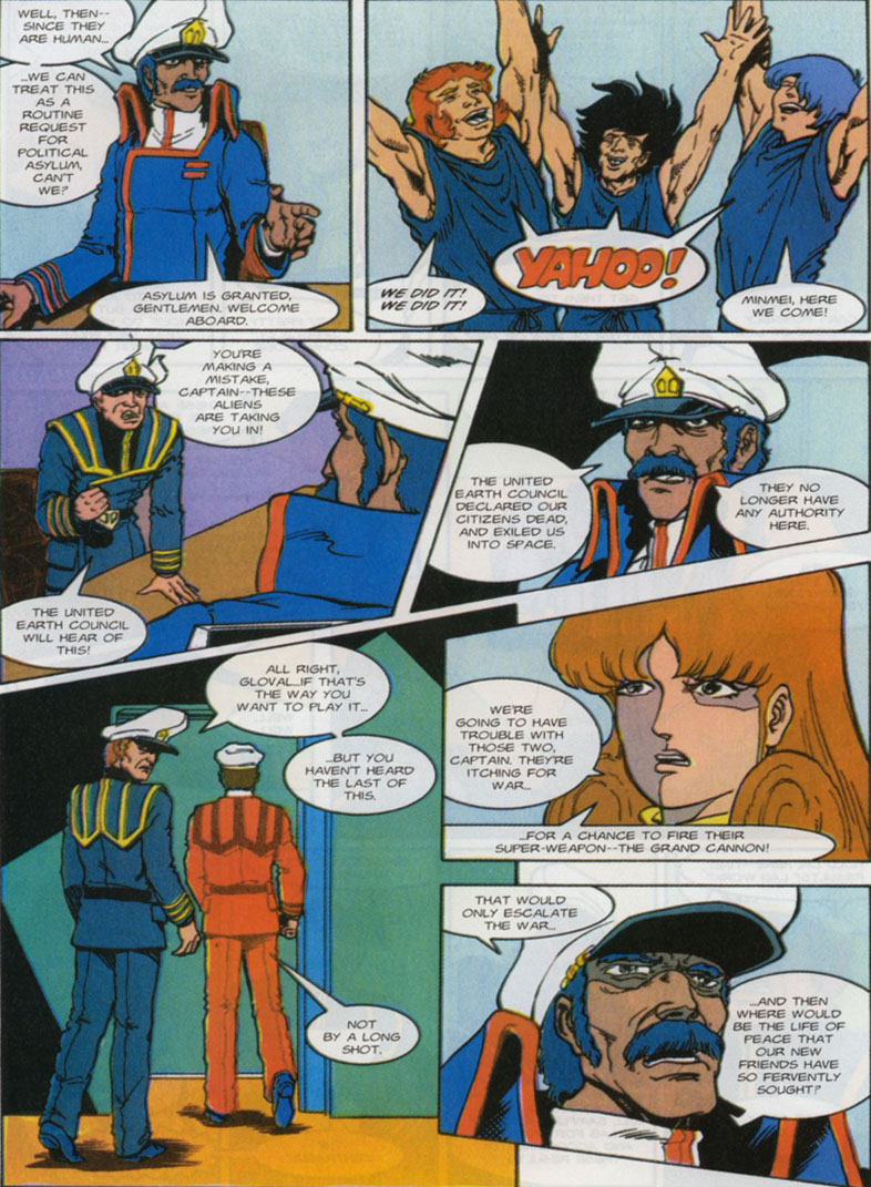 Read online Robotech The Macross Saga comic -  Issue # TPB 4 - 135