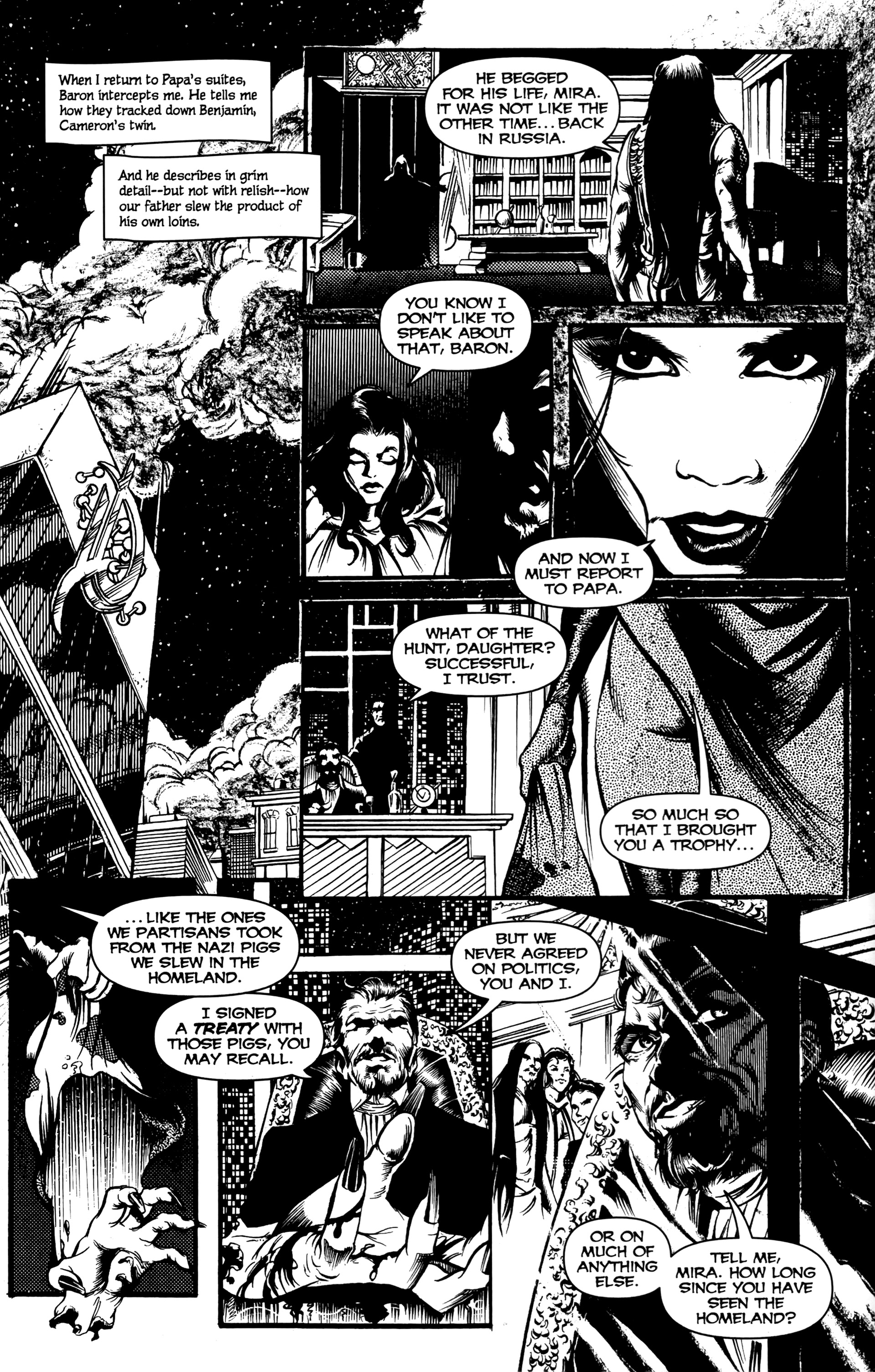 Read online Countess Vladimira:  Blood Relations comic -  Issue #3 - 9