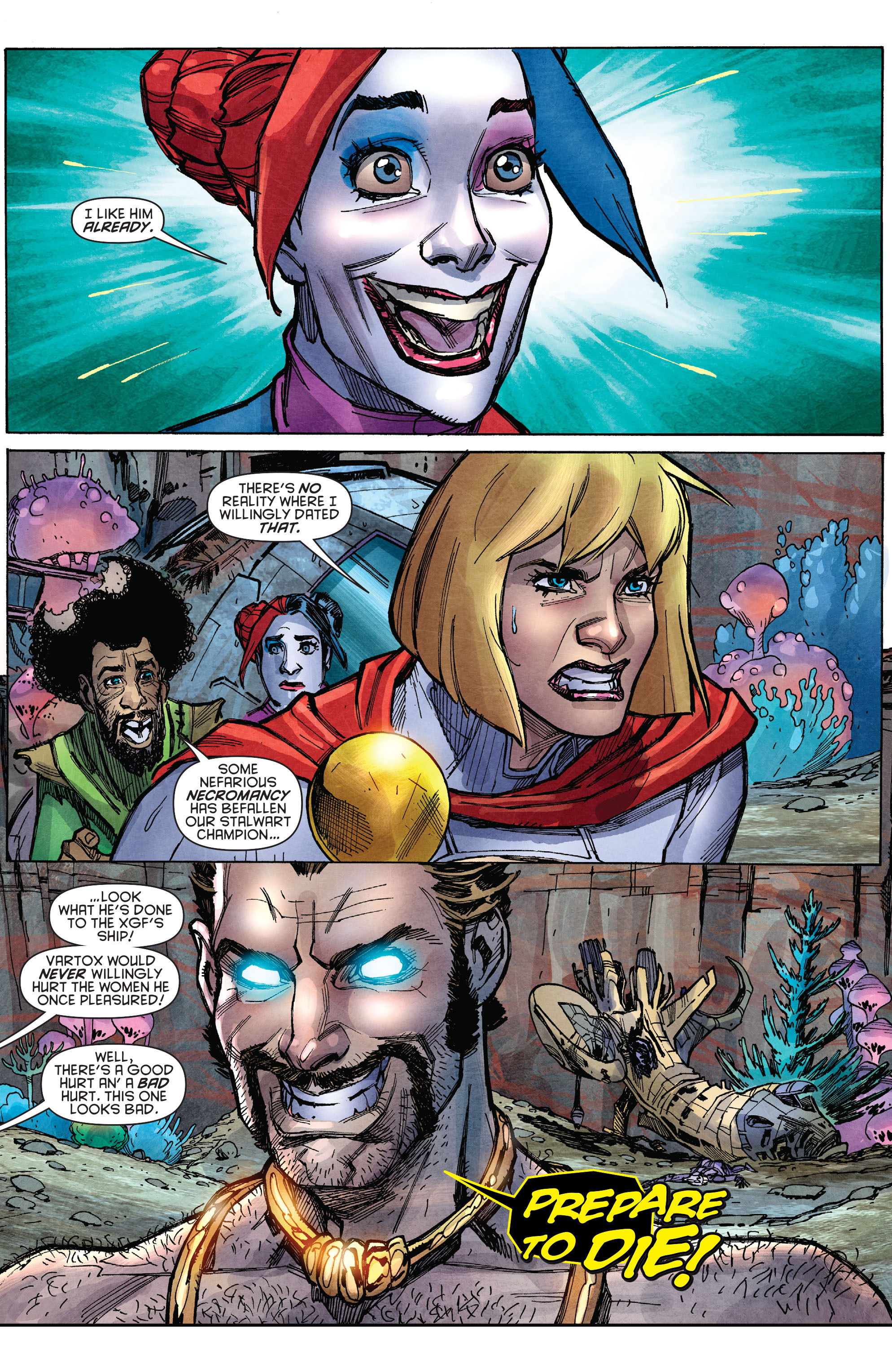 Read online Harley Quinn and Power Girl comic -  Issue #3 - 16