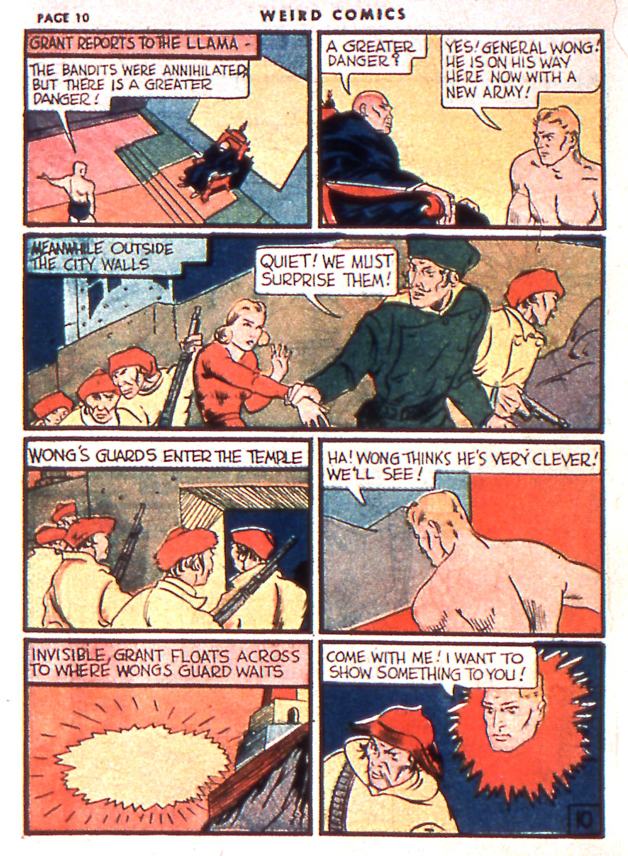 Read online Weird Comics comic -  Issue #4 - 12