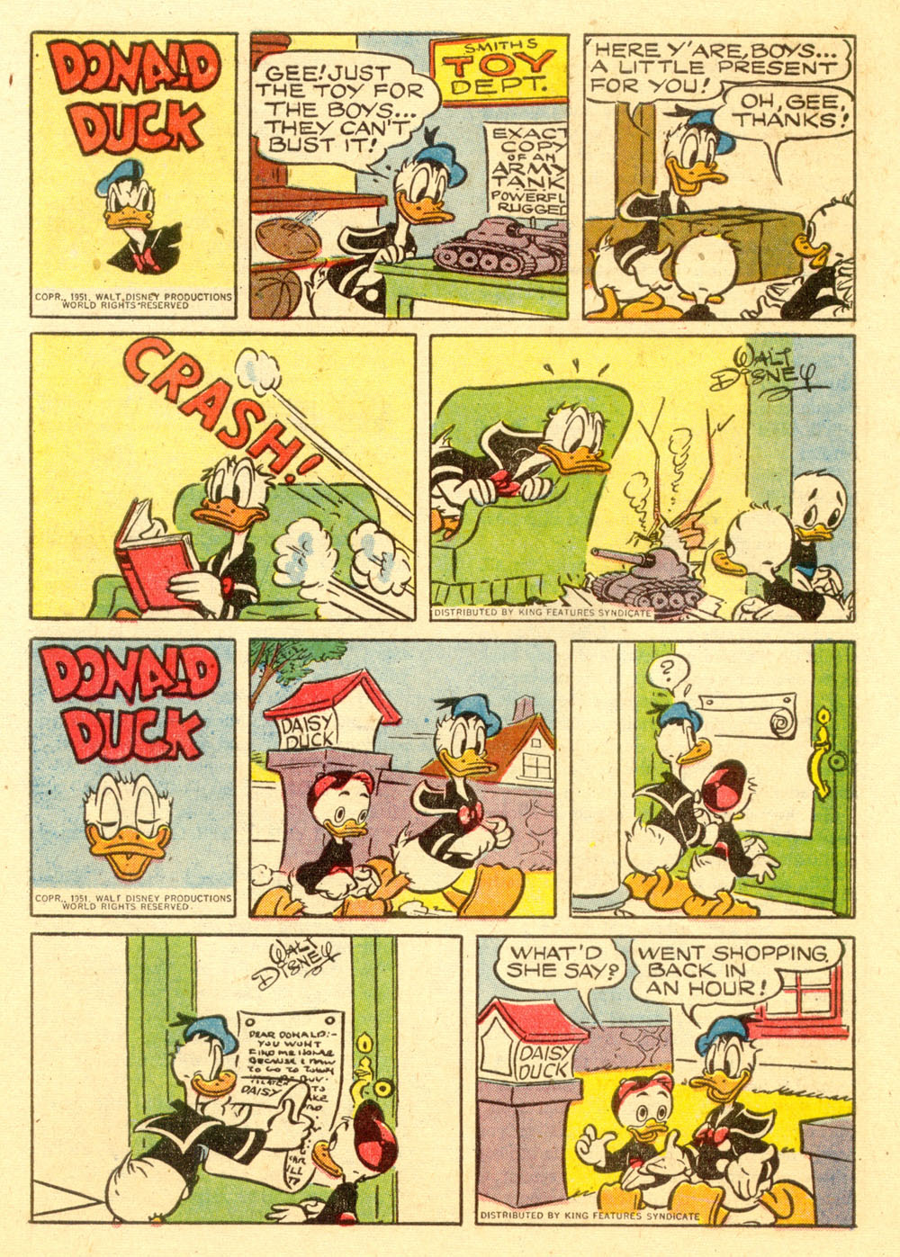 Read online Walt Disney's Comics and Stories comic -  Issue #168 - 36