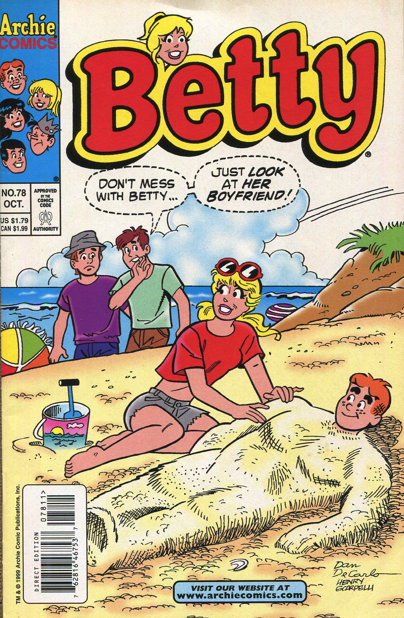 Read online Betty comic -  Issue #78 - 1