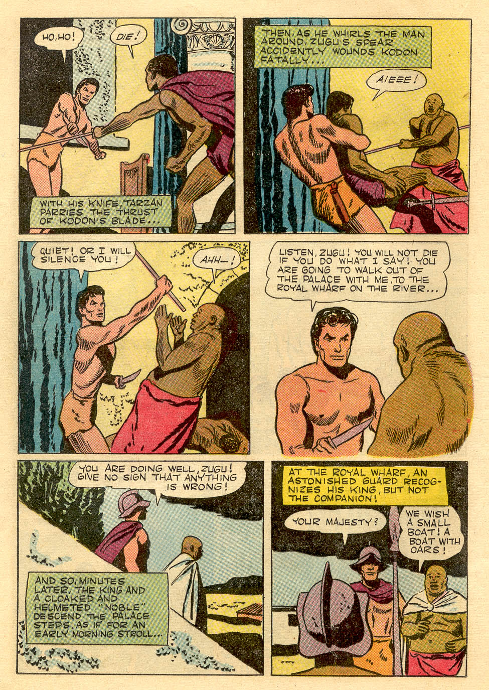 Read online Tarzan (1948) comic -  Issue #62 - 17