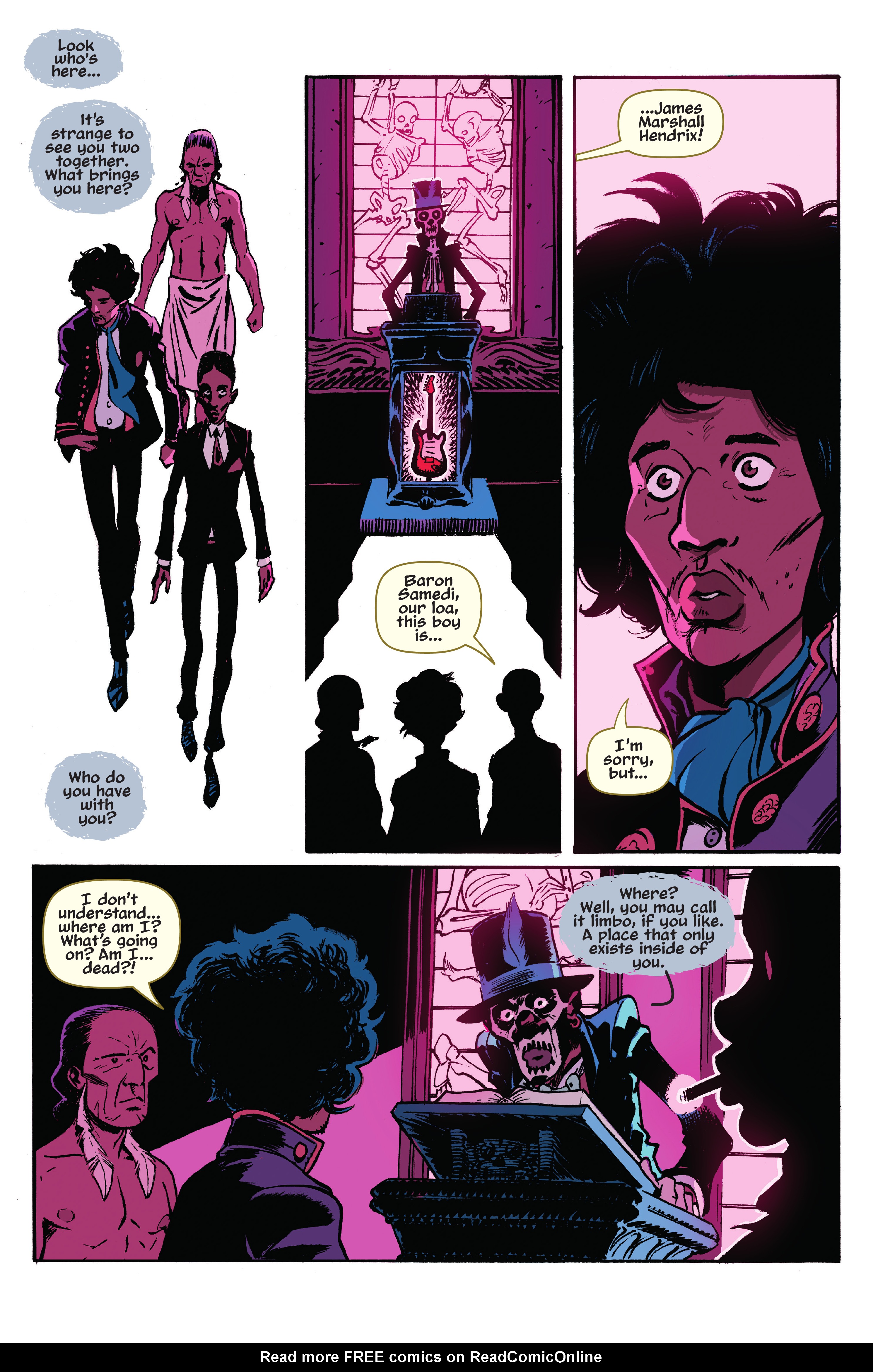 Read online Hendrix: Electric Requiem comic -  Issue # TPB - 6