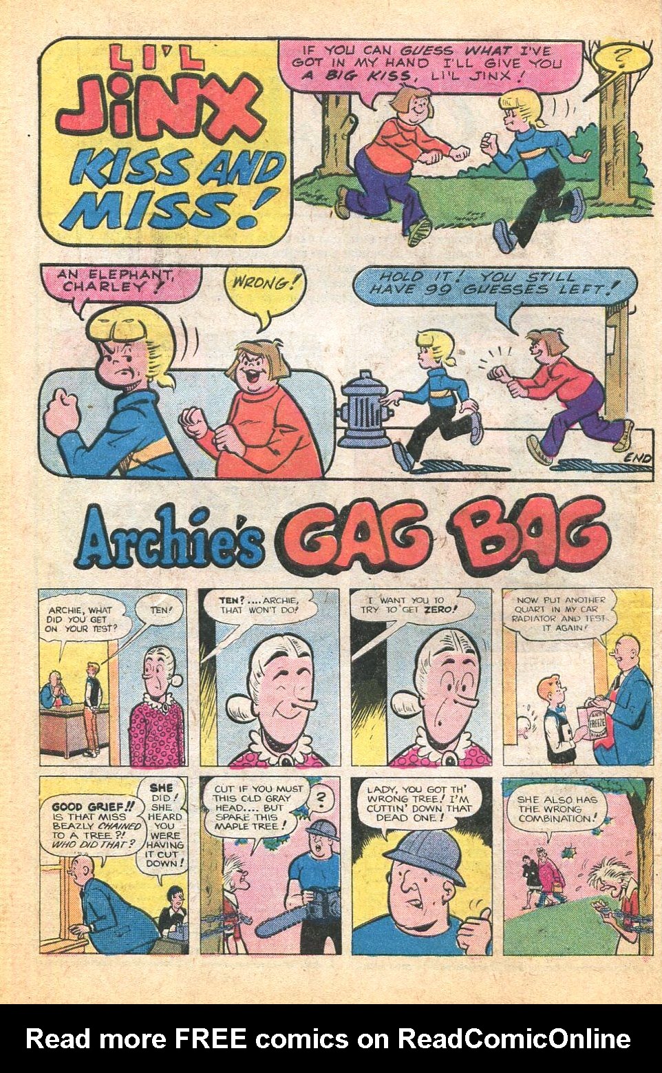 Read online Reggie and Me (1966) comic -  Issue #106 - 10