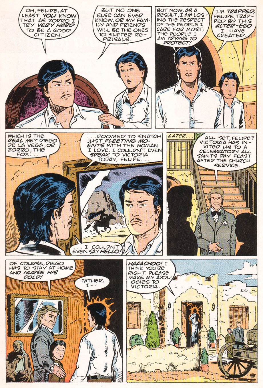Read online Zorro (1990) comic -  Issue #12 - 10