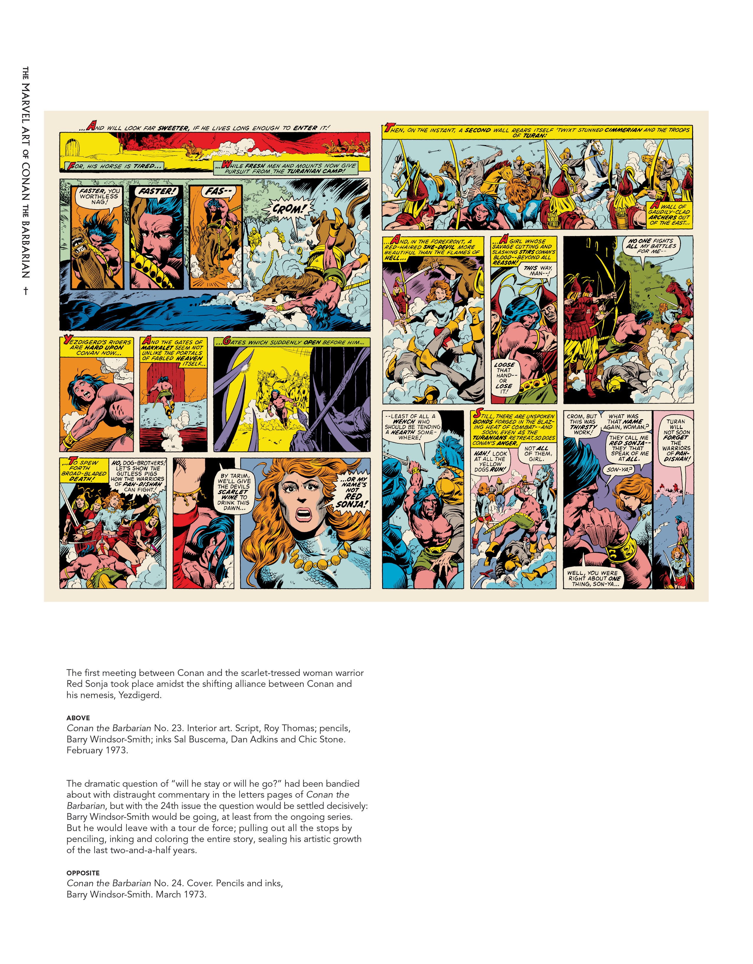 Read online Marvel Art of Conan the Barbarian comic -  Issue # TPB (Part 1) - 37