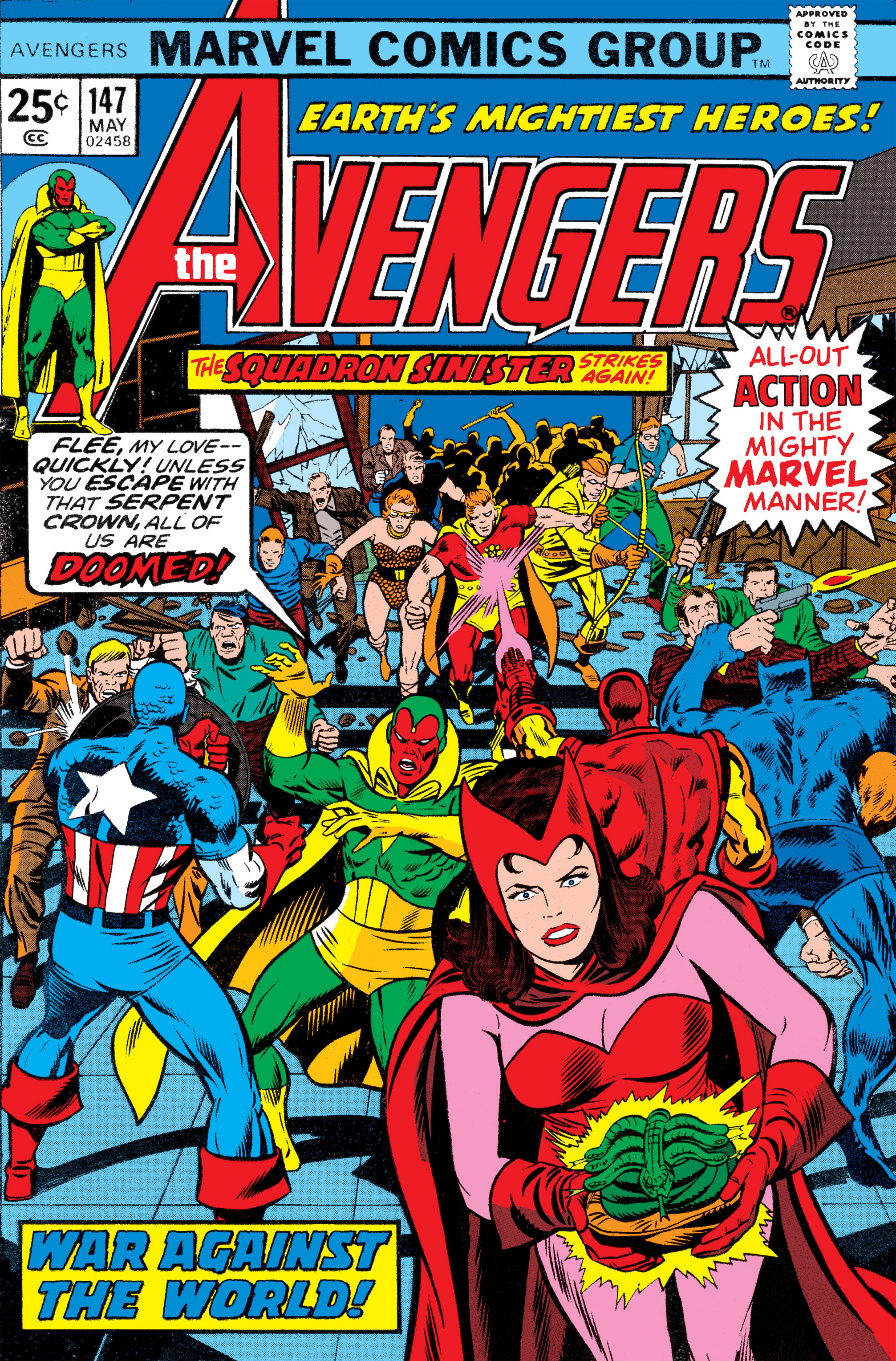 Read online The Avengers (1963) comic -  Issue #147 - 1