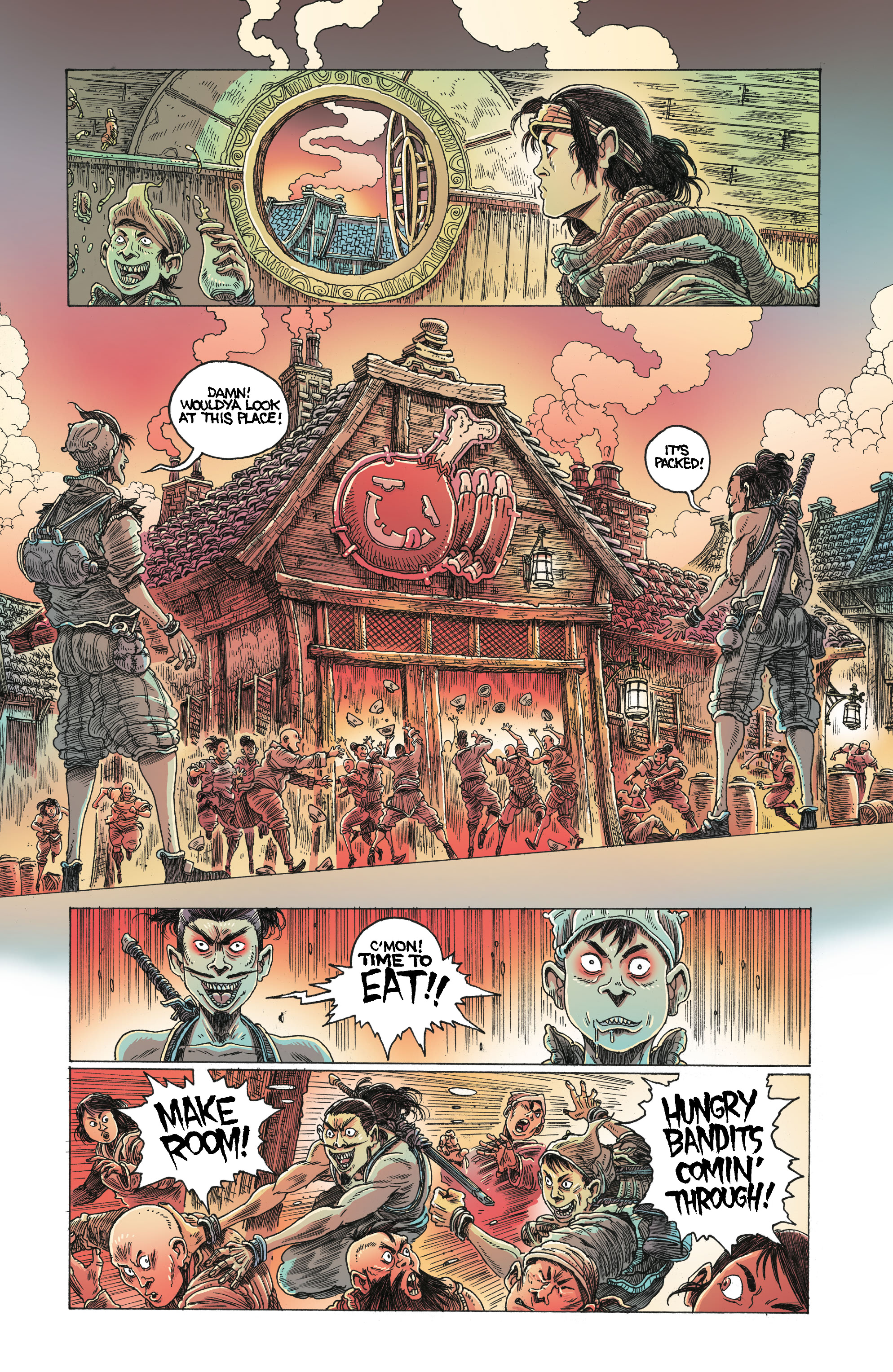 Read online Orphan and the Five Beasts comic -  Issue #3 - 10