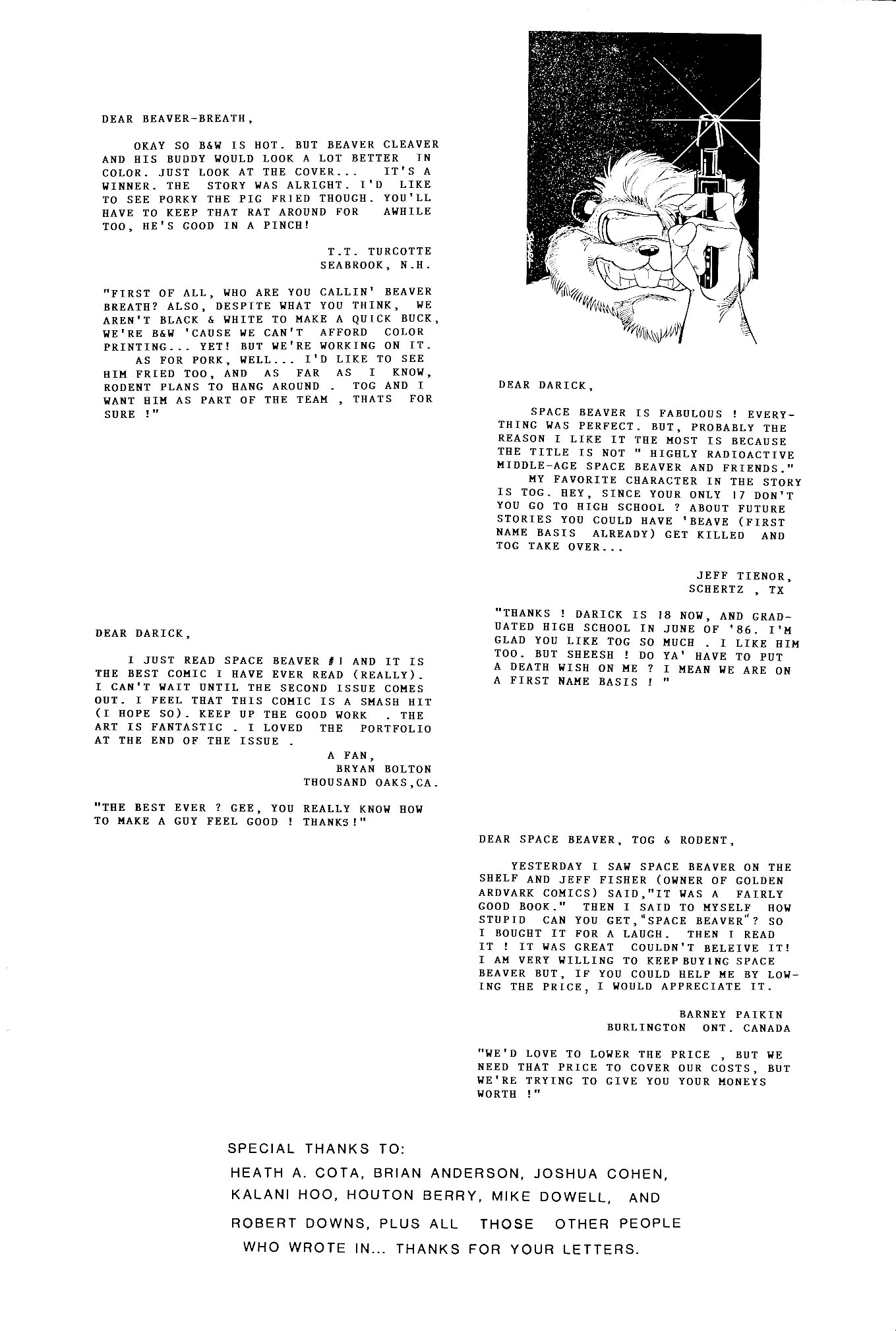 Read online Space Beaver comic -  Issue #2 - 35