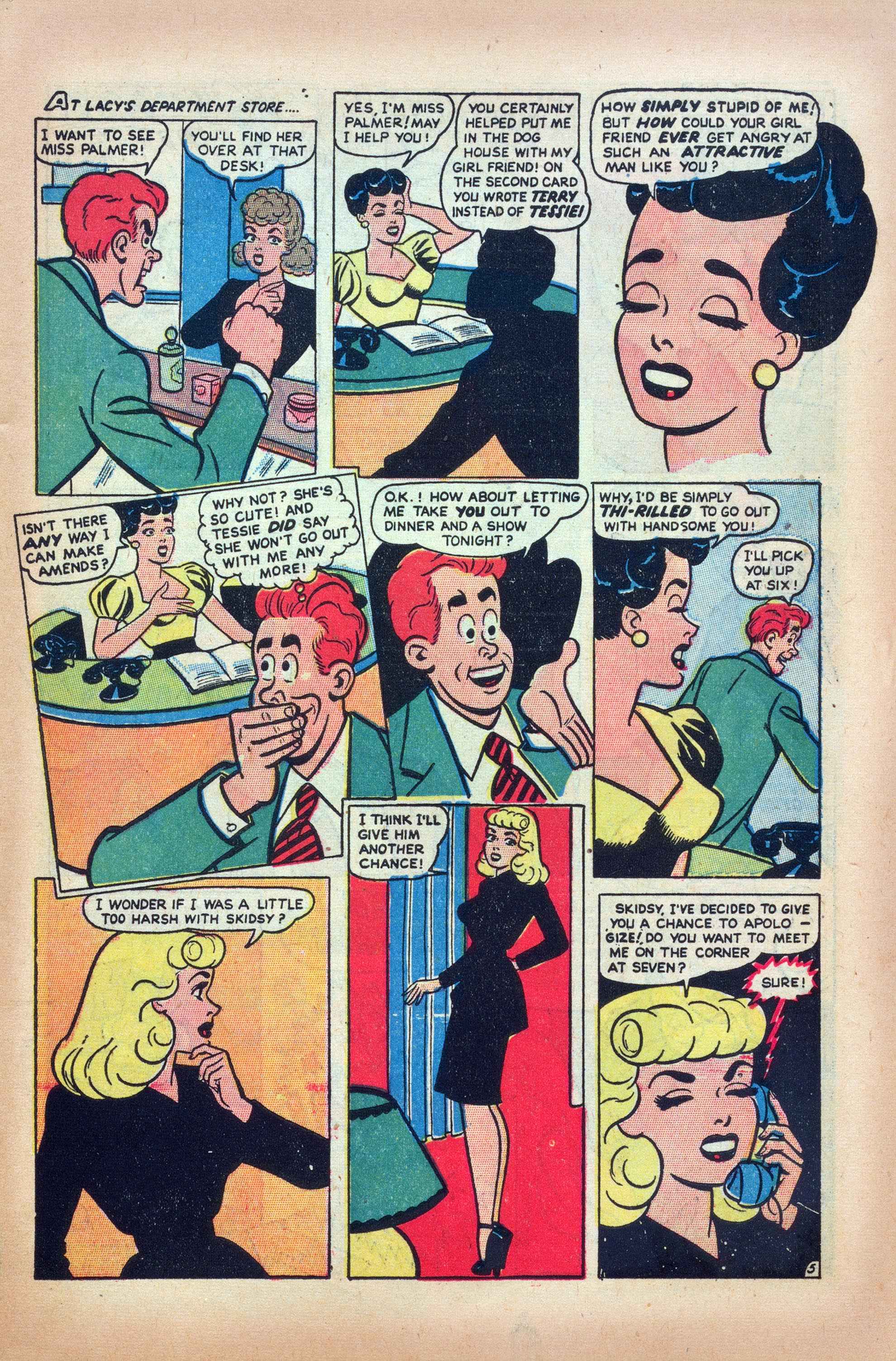 Read online Tessie the Typist comic -  Issue #16 - 7