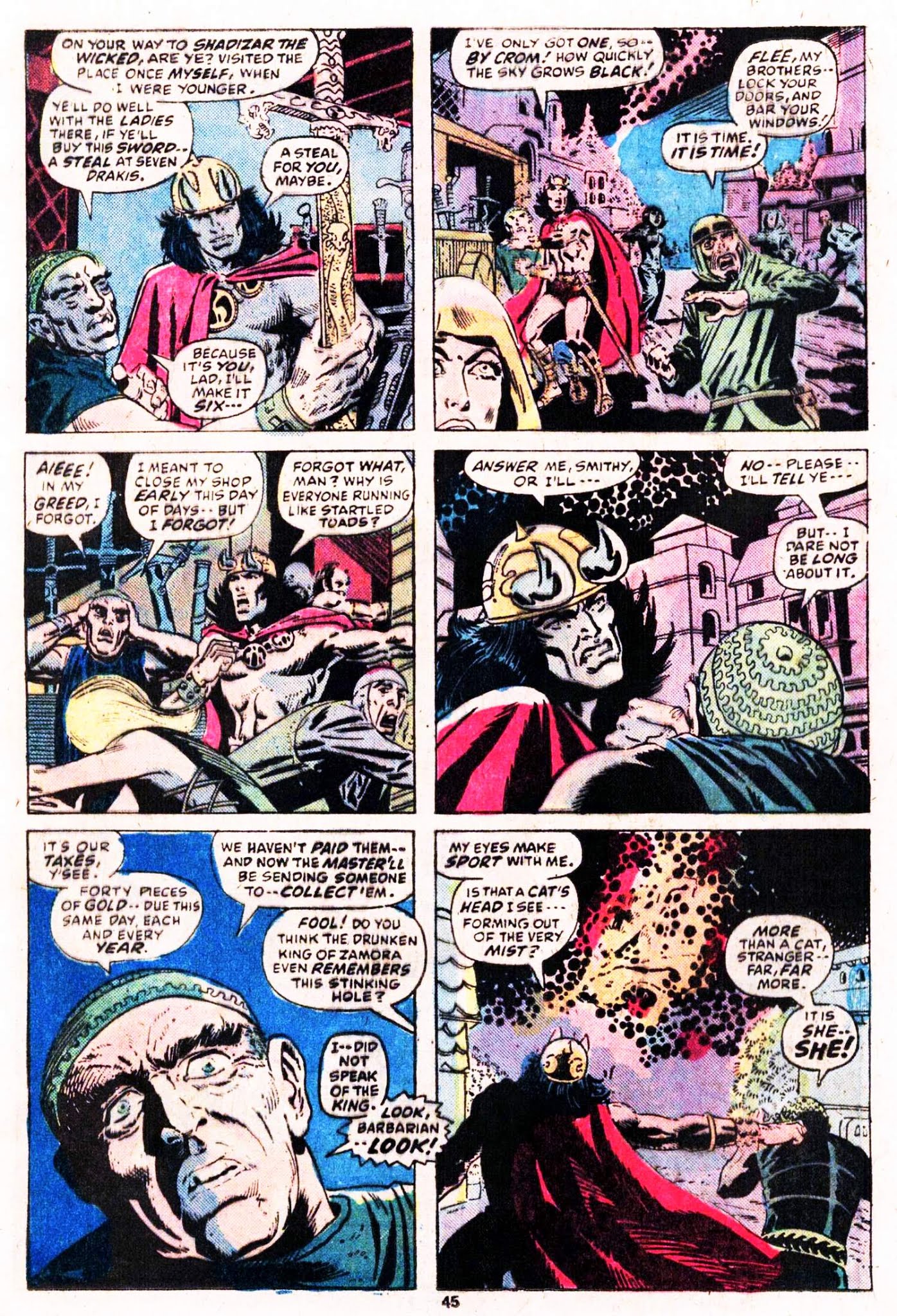 Read online Giant-Size Conan comic -  Issue #2 - 46