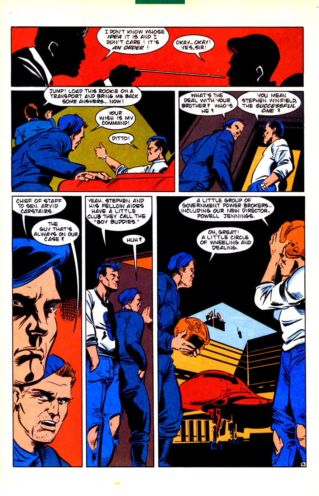 Read online The Web (1991) comic -  Issue #8 - 5