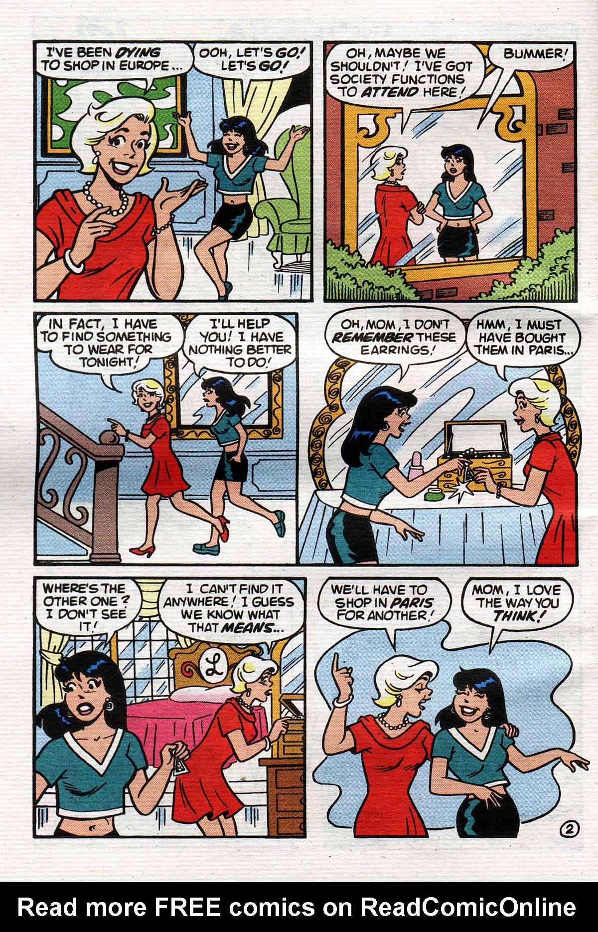 Read online Betty and Veronica Digest Magazine comic -  Issue #150 - 24