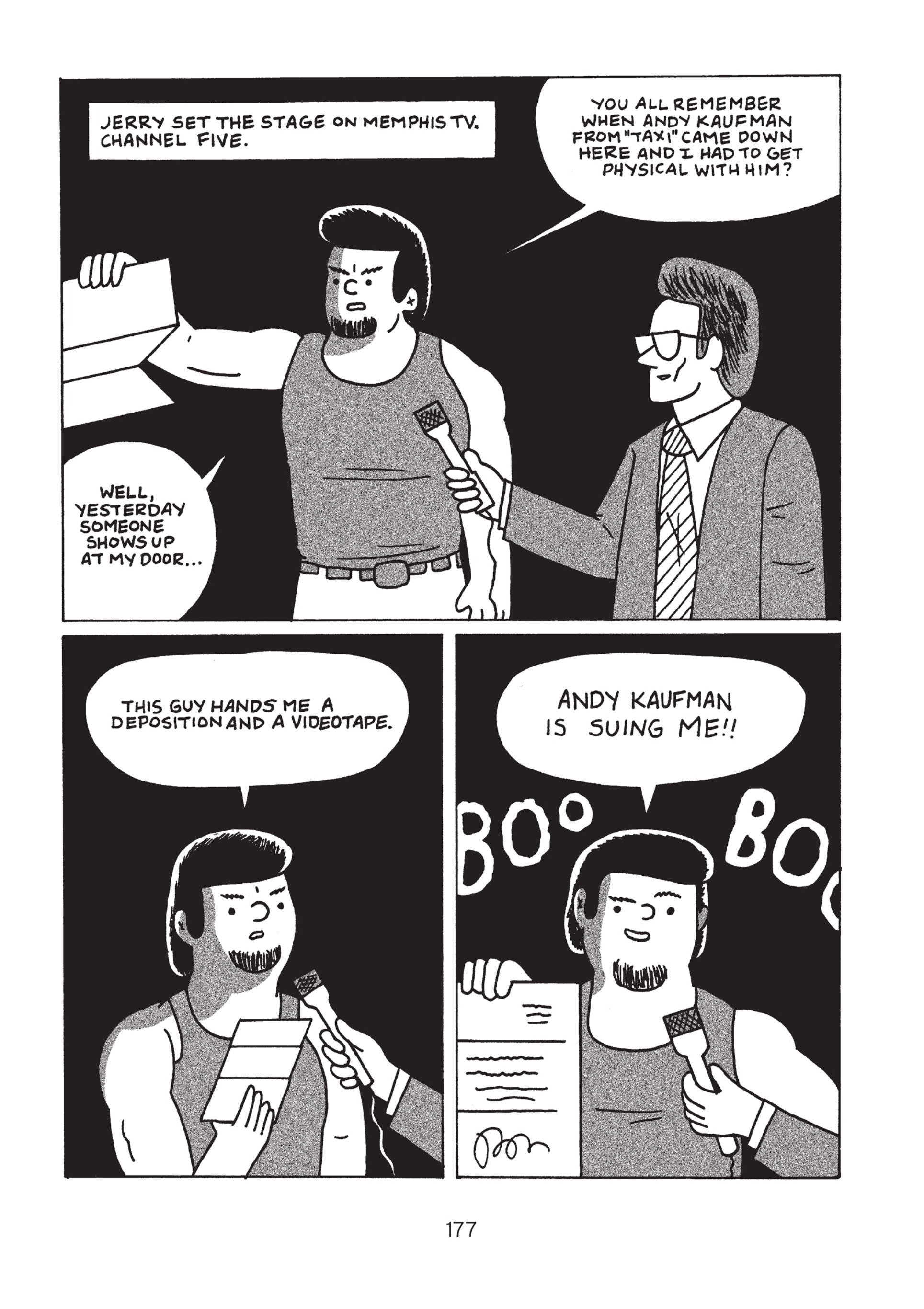 Read online Is This Guy For Real?: The Unbelievable Andy Kaufman comic -  Issue # TPB (Part 2) - 82