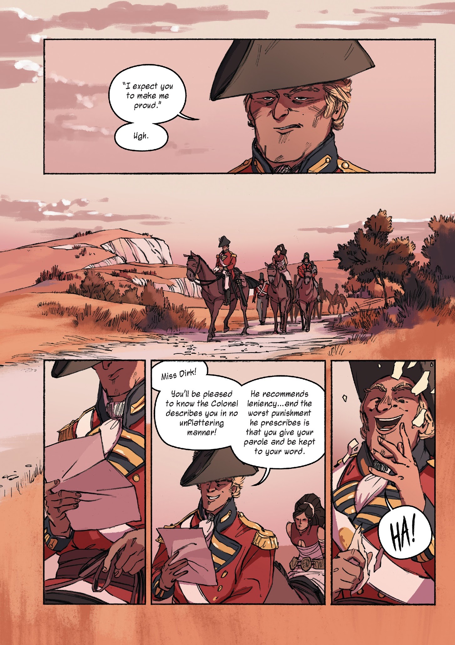 Read online Delilah Dirk and the King's Shilling comic -  Issue # TPB (Part 1) - 70