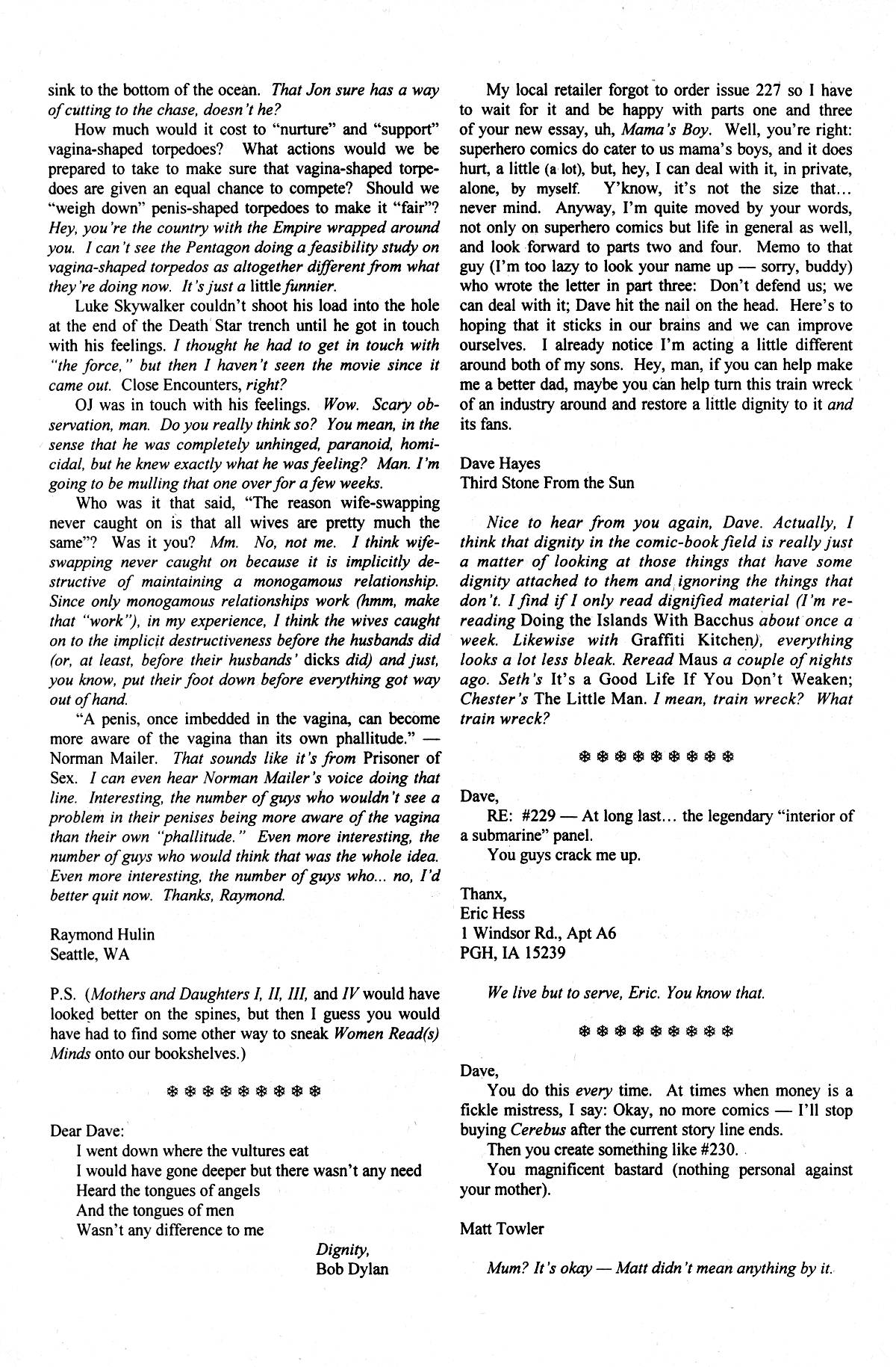 Read online Cerebus comic -  Issue #234 - 24