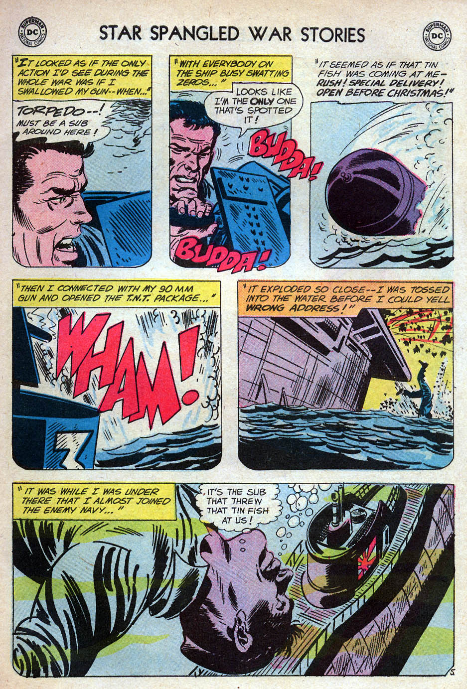 Read online Star Spangled War Stories (1952) comic -  Issue #66 - 7