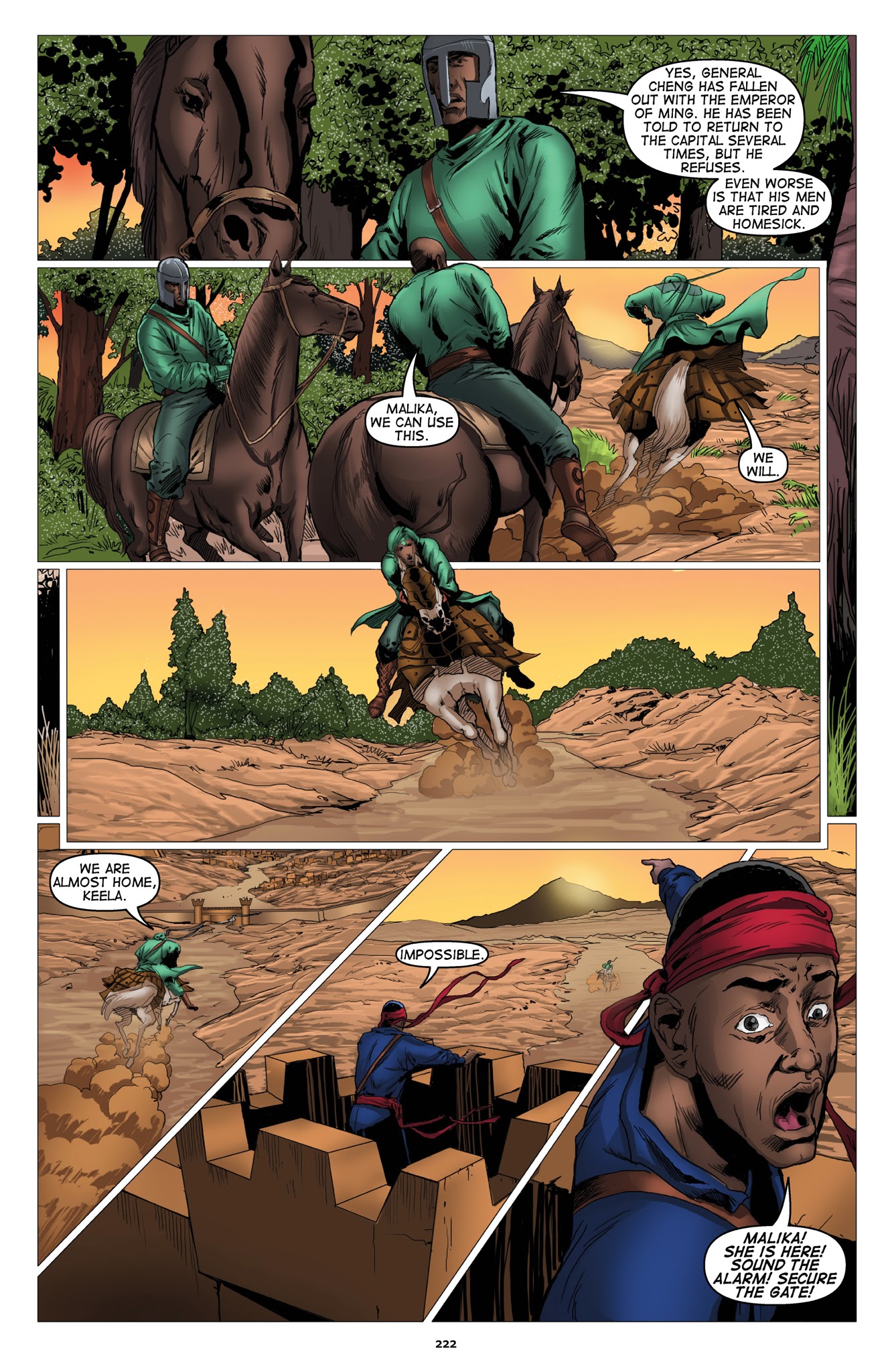 Read online Malika: Warrior Queen comic -  Issue # TPB 1 (Part 3) - 24