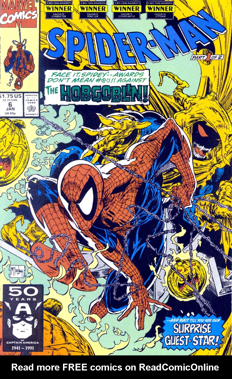 Read online Spider-Man (1990) comic -  Issue #6 - Masques Part 1 - 1