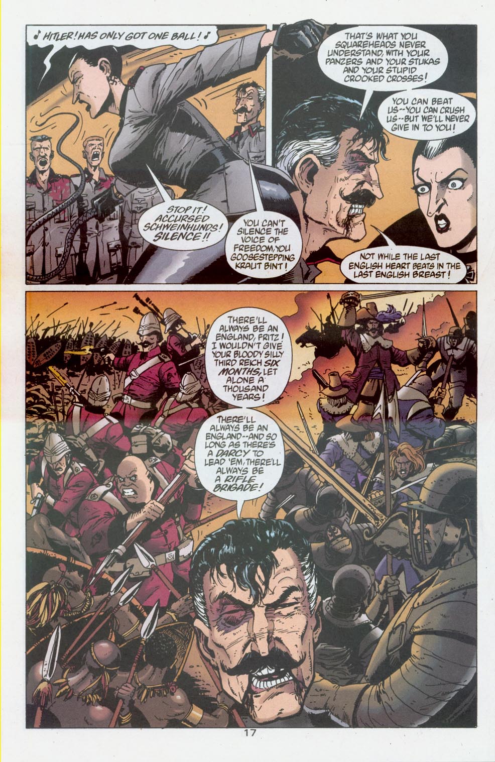 Read online Adventures in the Rifle Brigade comic -  Issue #2 - 18