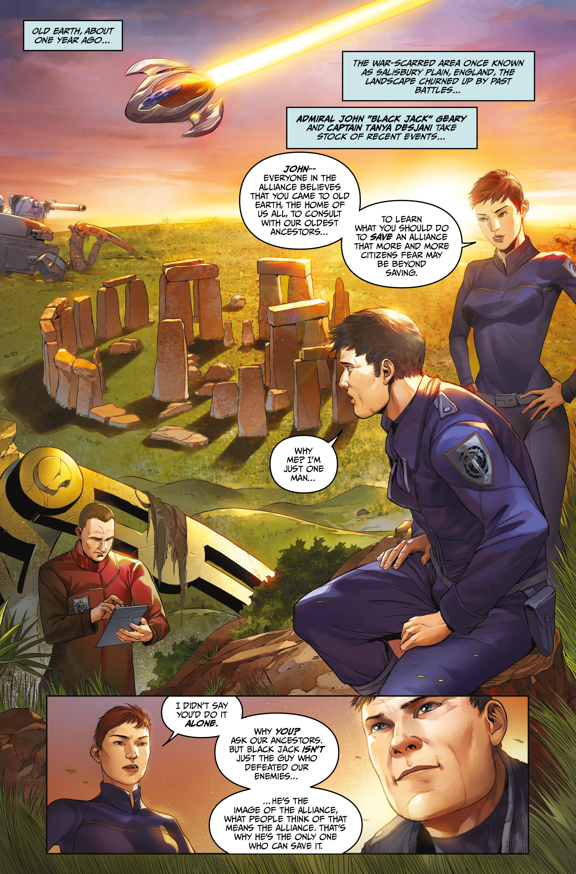 Read online Lost Fleet comic -  Issue #3 - 3
