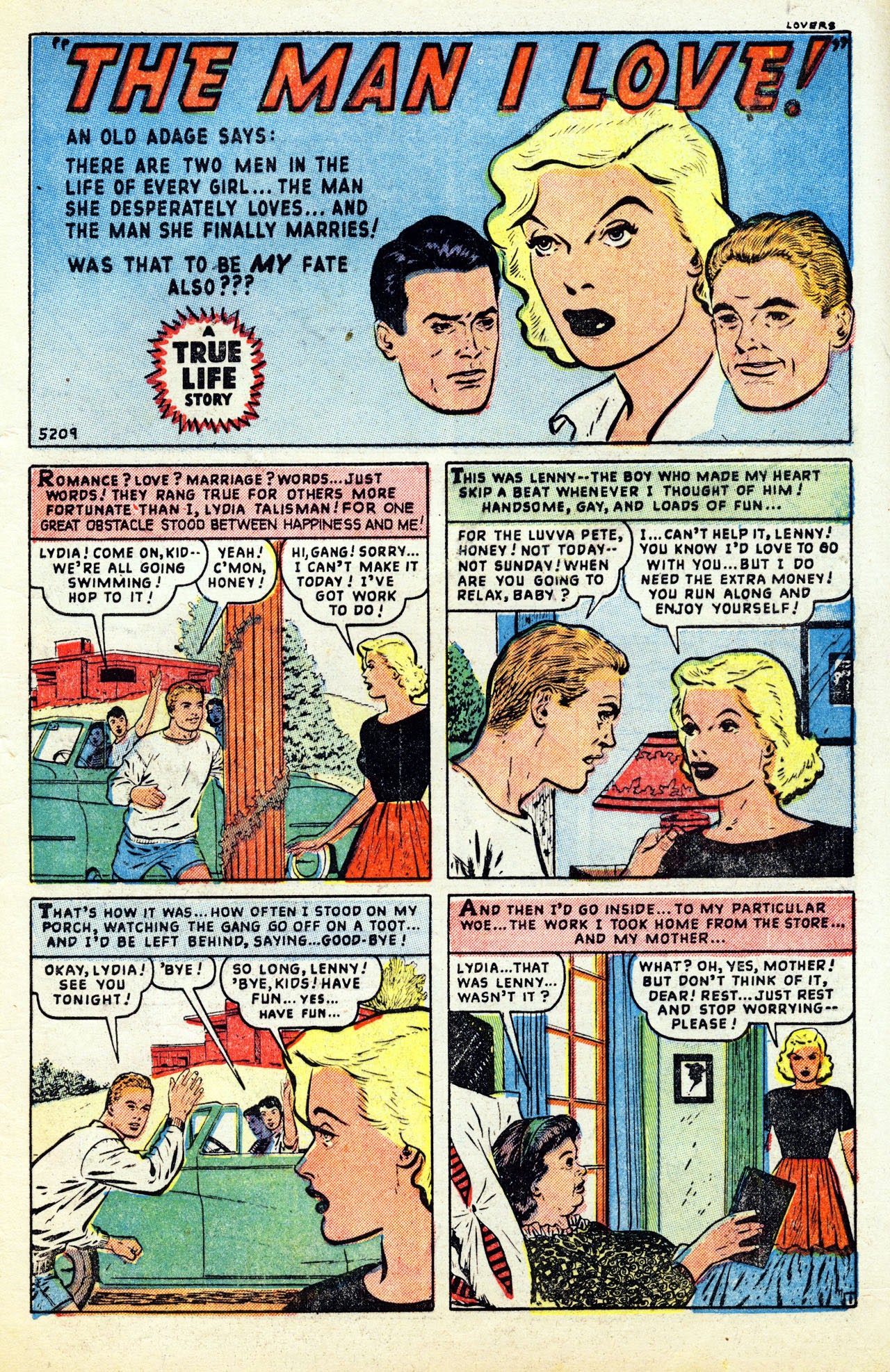 Read online My Love (1949) comic -  Issue #2 - 3