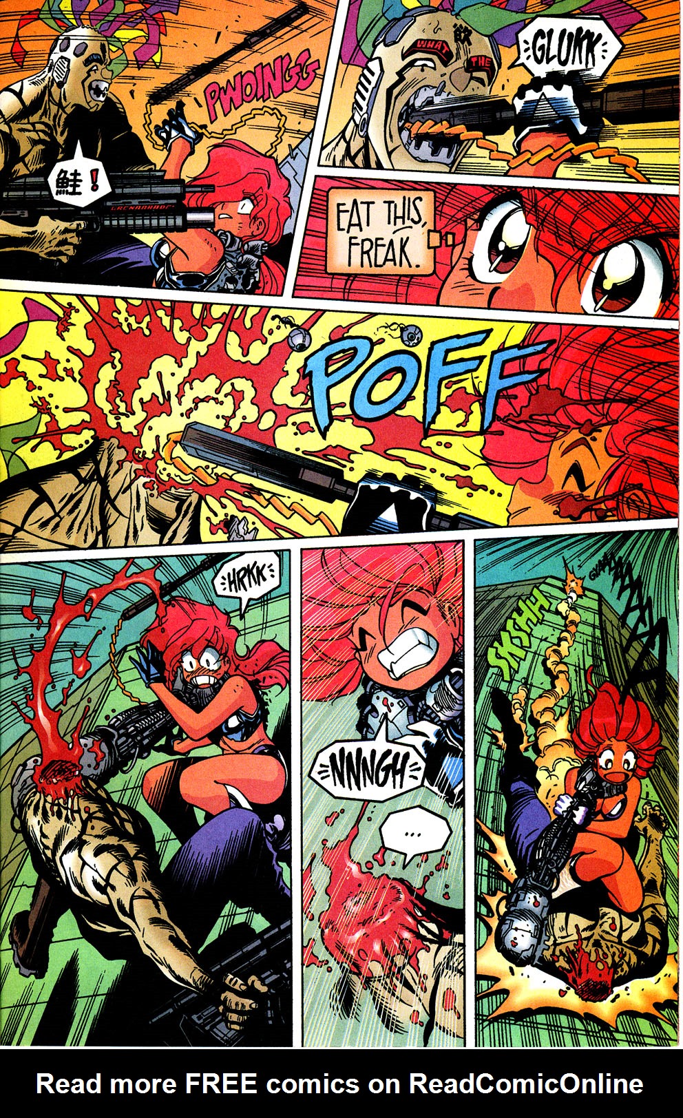 Read online Dirty Pair: Fatal But Not Serious comic -  Issue #5 - 16