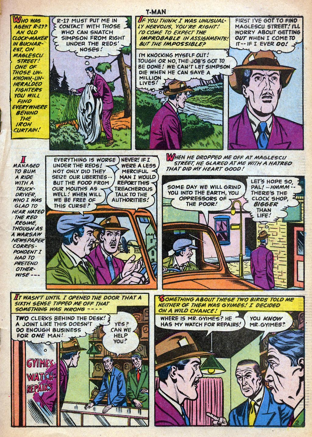 Read online T-Man: World Wide Trouble Shooter comic -  Issue #37 - 19