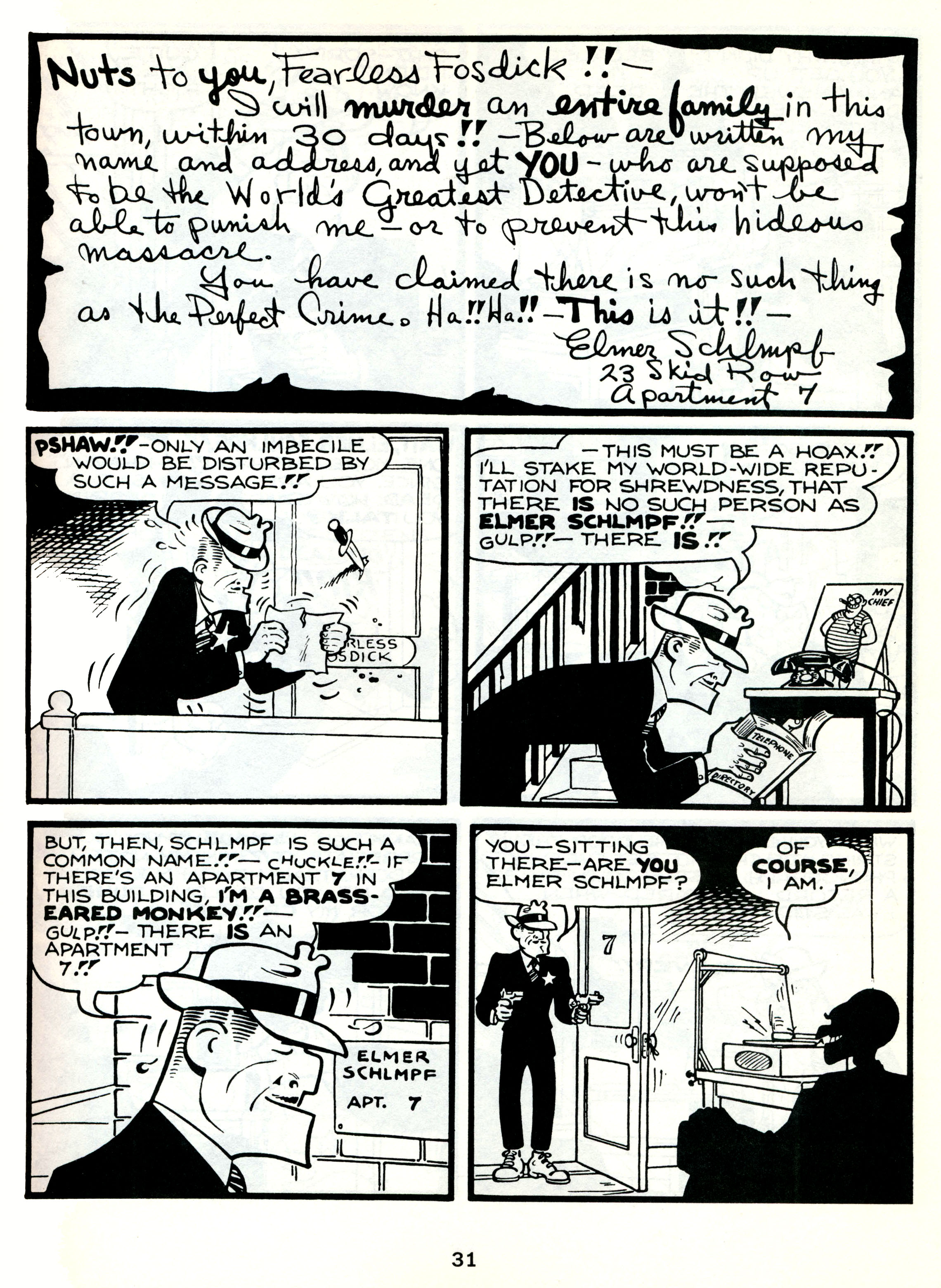 Read online Fearless Fosdick comic -  Issue # TPB - 32