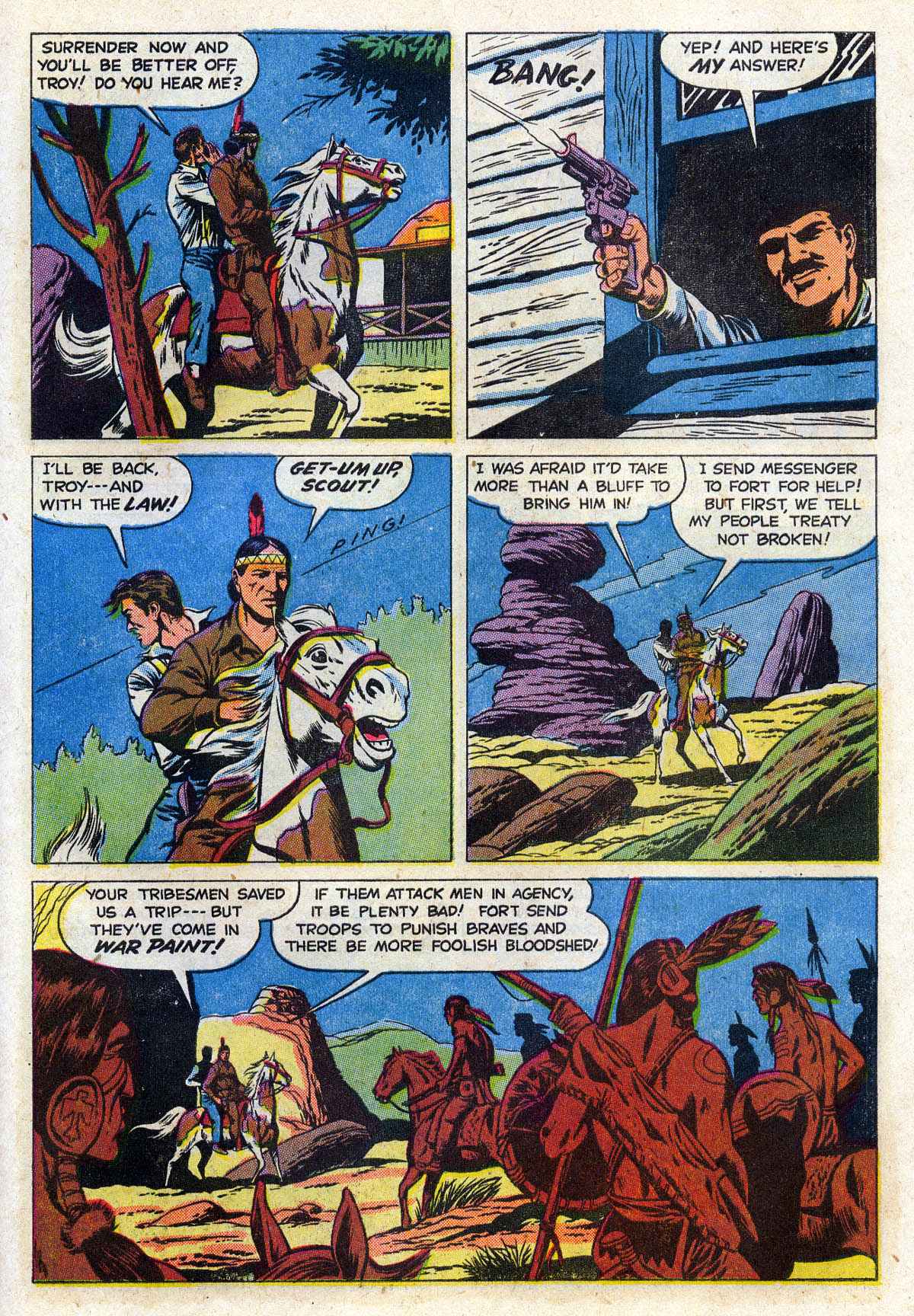 Read online Lone Ranger's Companion Tonto comic -  Issue #18 - 31