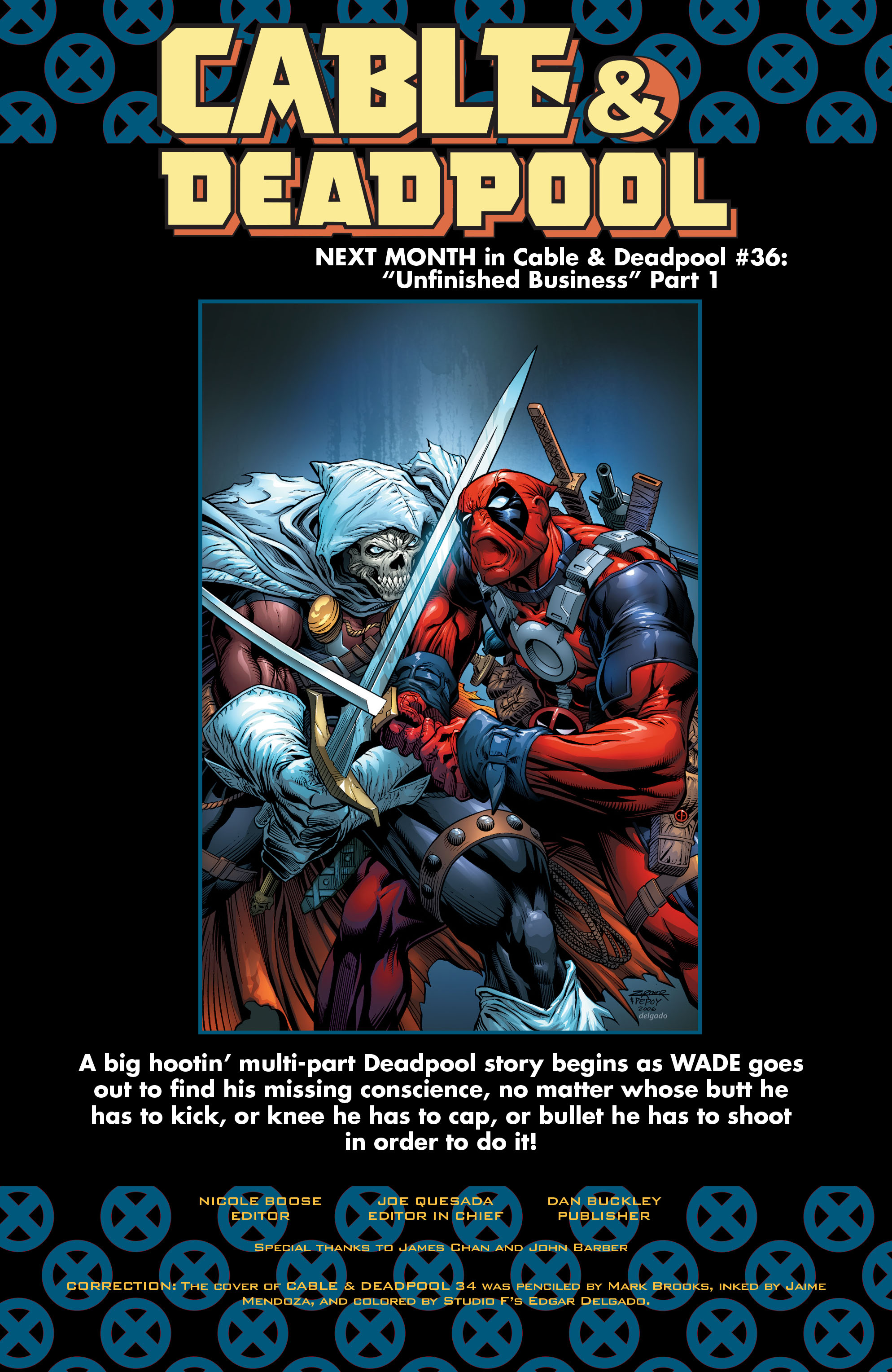 Read online Cable and Deadpool comic -  Issue #35 - 23