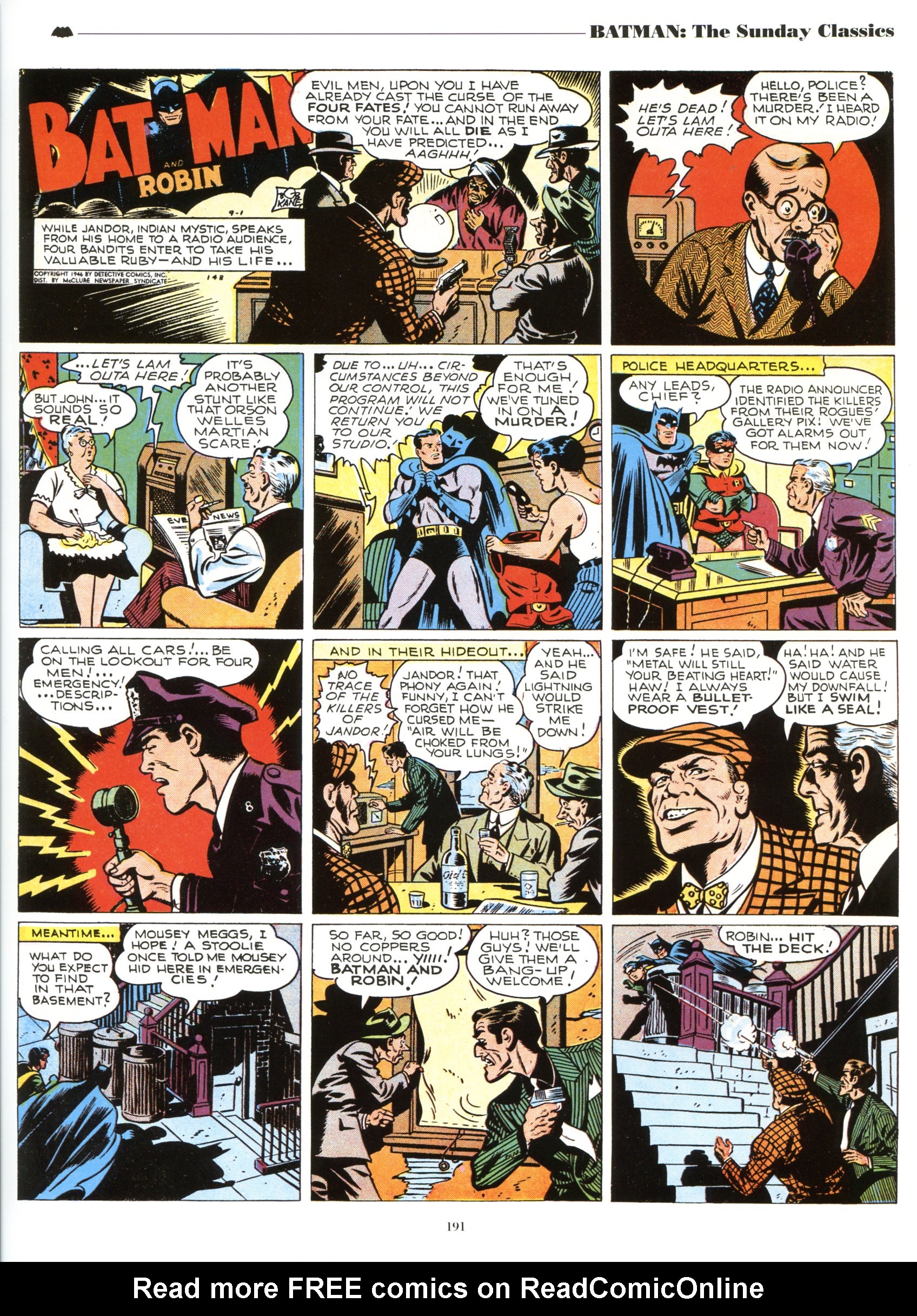 Read online Batman: The Sunday Classics comic -  Issue # TPB - 197