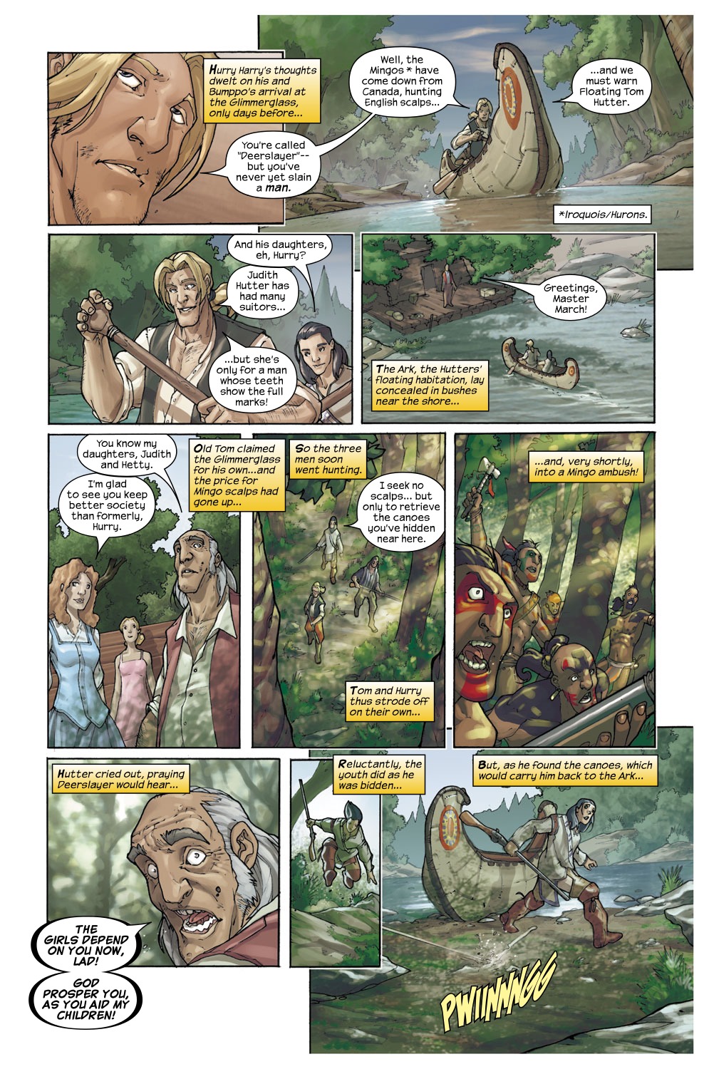 Marvel Illustrated: The Last of the Mohicans #1 | Read All Comics