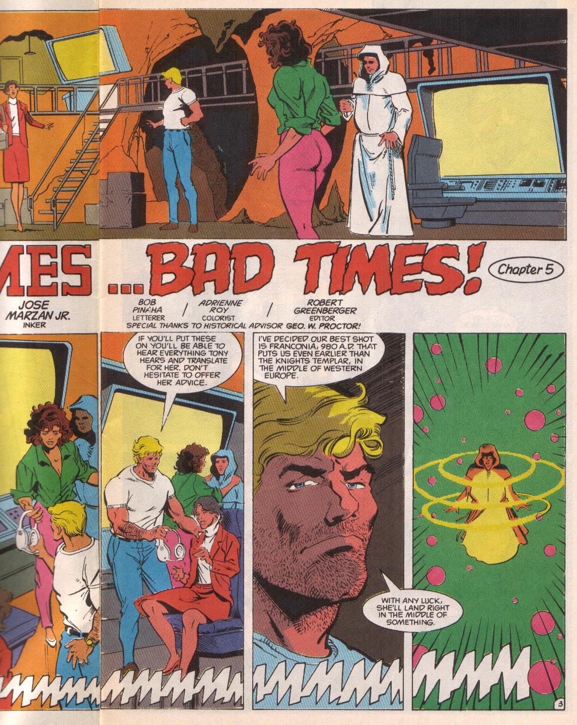 Read online Time Masters comic -  Issue #5 - 5