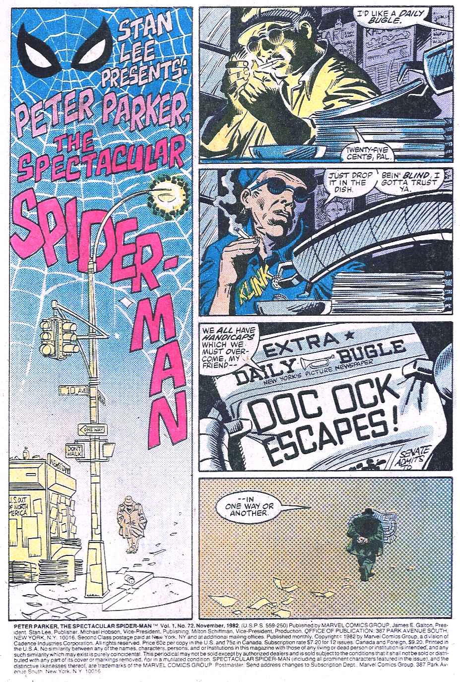 Read online The Spectacular Spider-Man (1976) comic -  Issue #72 - 2