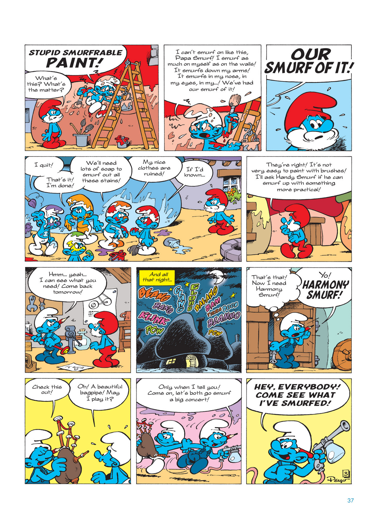 Read online The Smurfs comic -  Issue #12 - 37