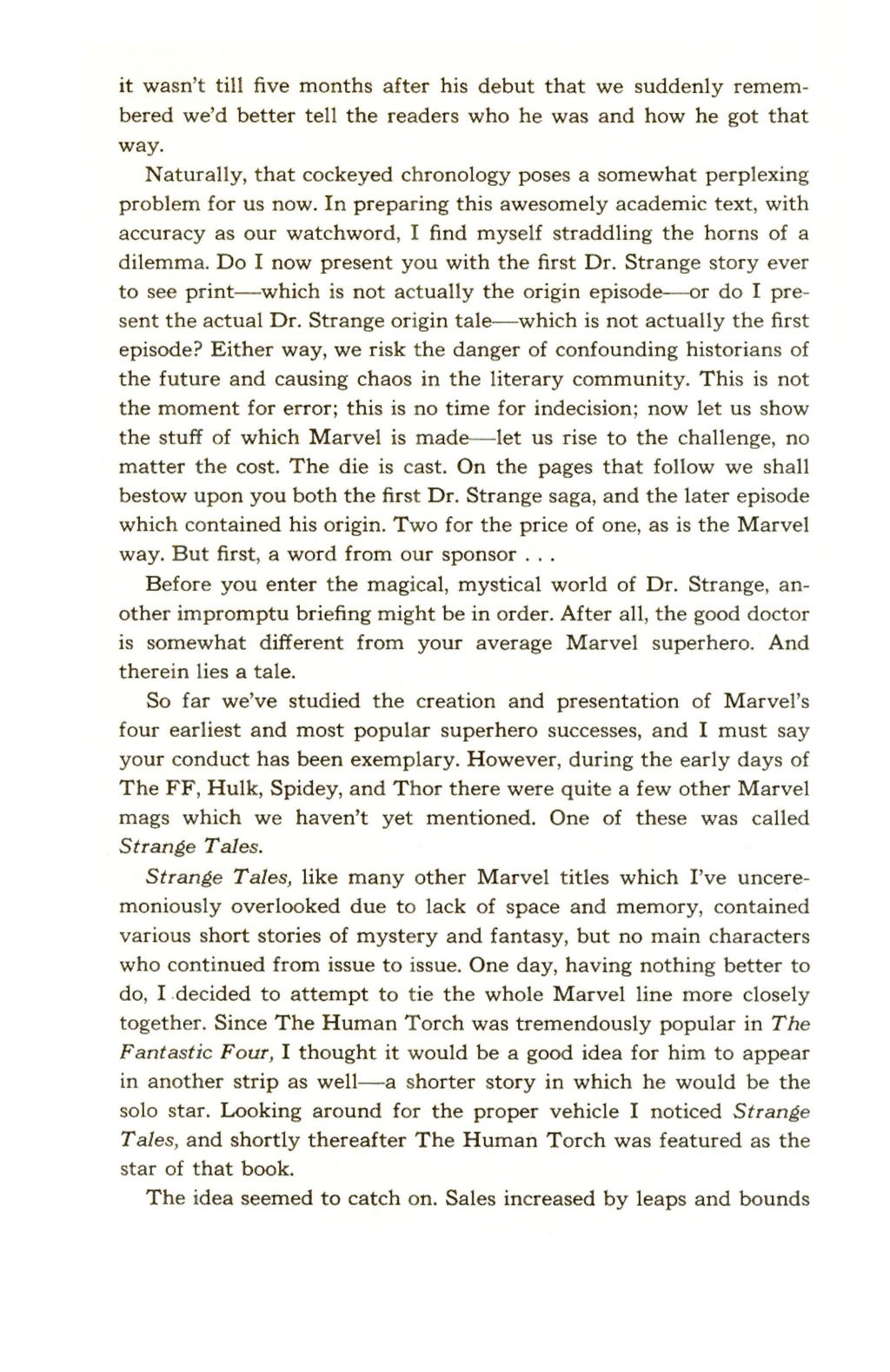 Read online Origins of Marvel Comics comic -  Issue # TPB - 202