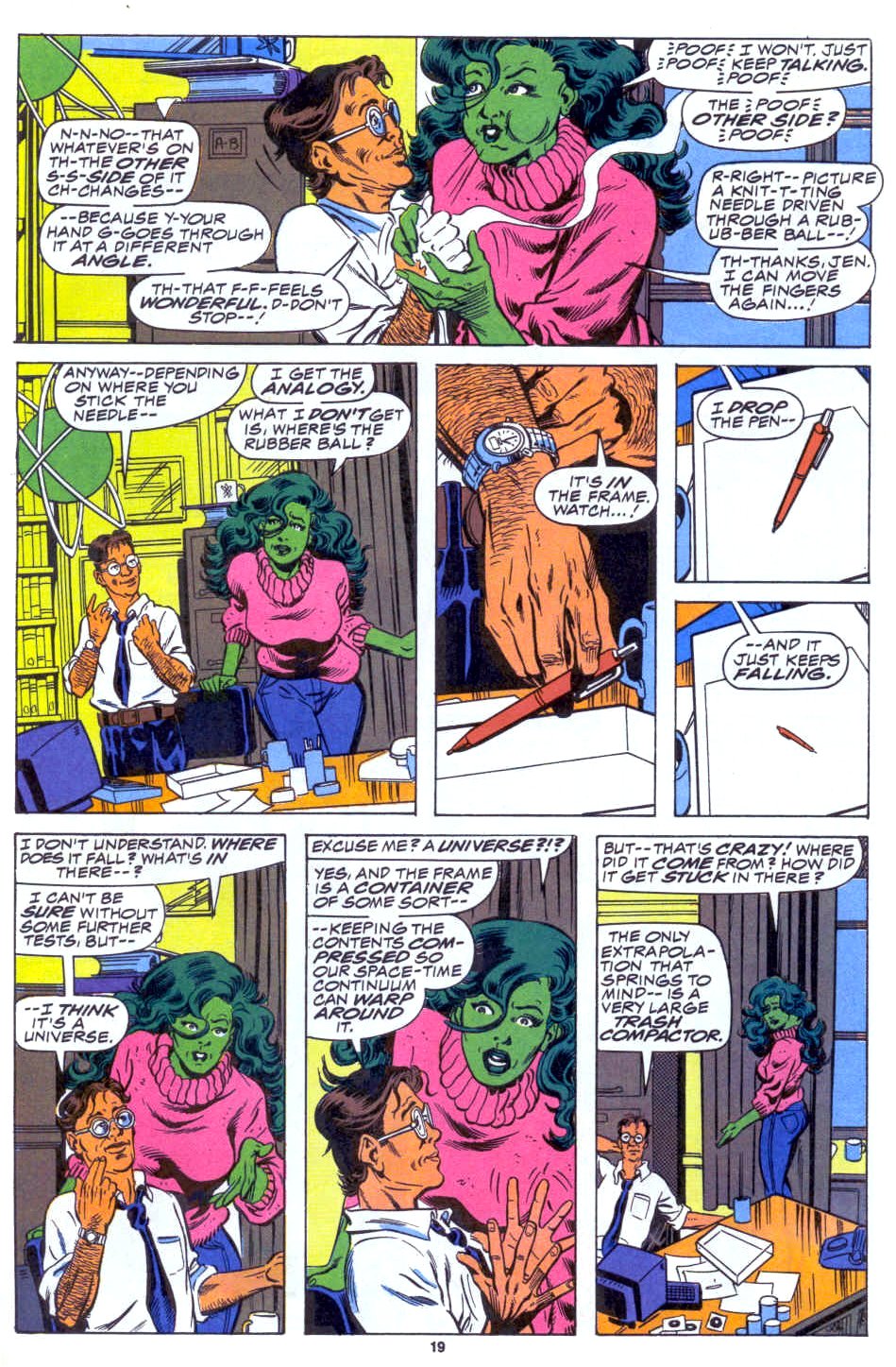 Read online The Sensational She-Hulk comic -  Issue #14 - 14