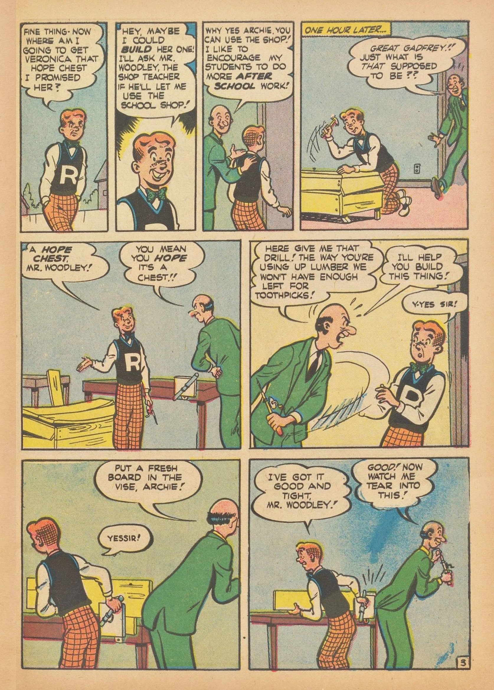 Read online Pep Comics comic -  Issue #75 - 5