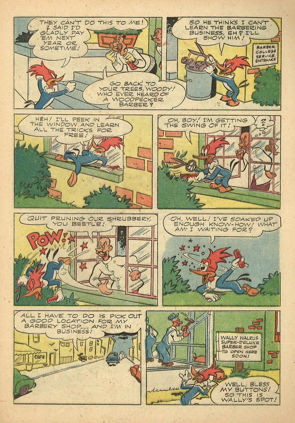 Read online Walter Lantz Woody Woodpecker (1952) comic -  Issue #25 - 13